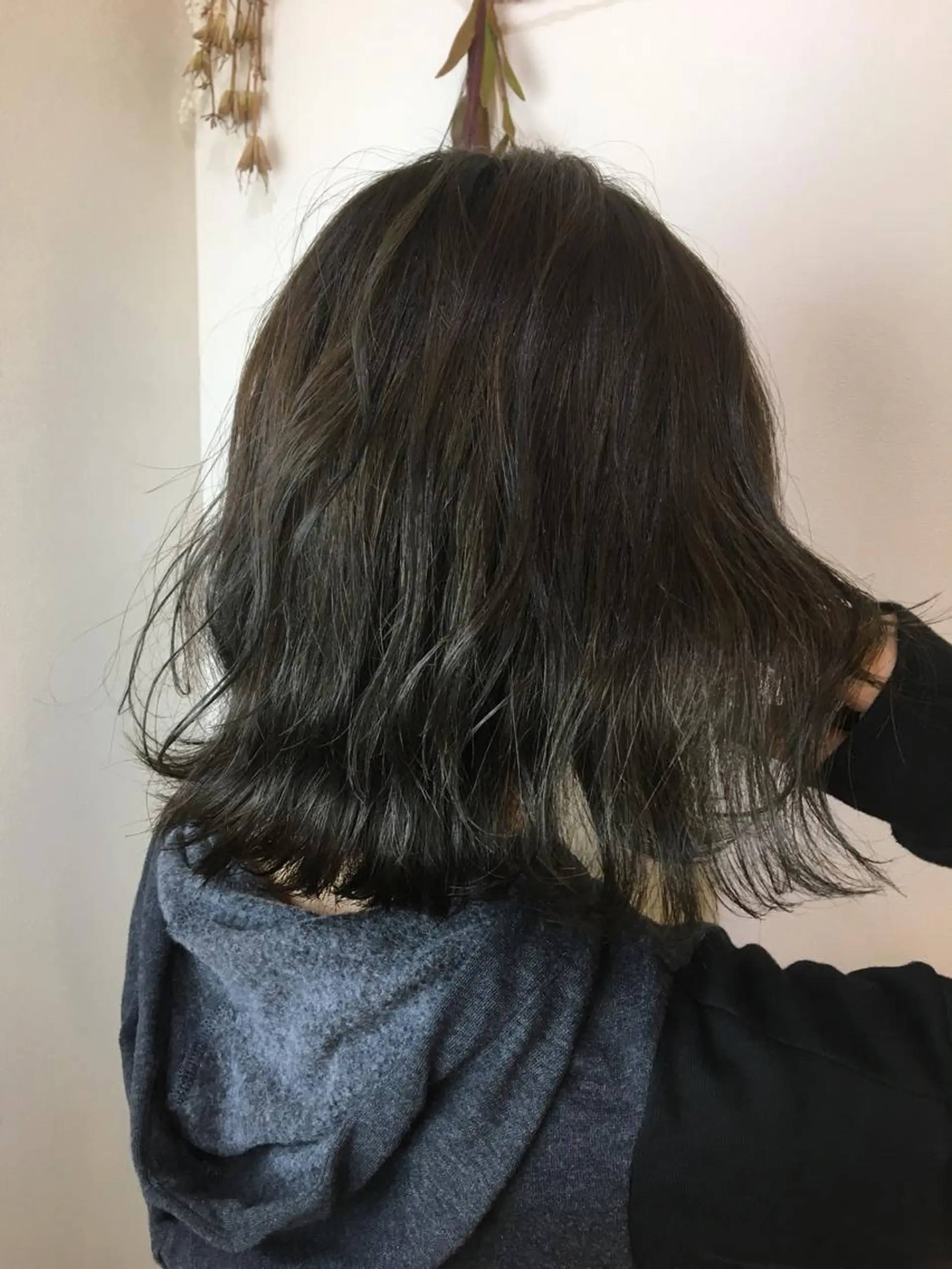 ミディアム カラー 広がり、まとまらない お悩み改善/ 中田のヘアスタイル