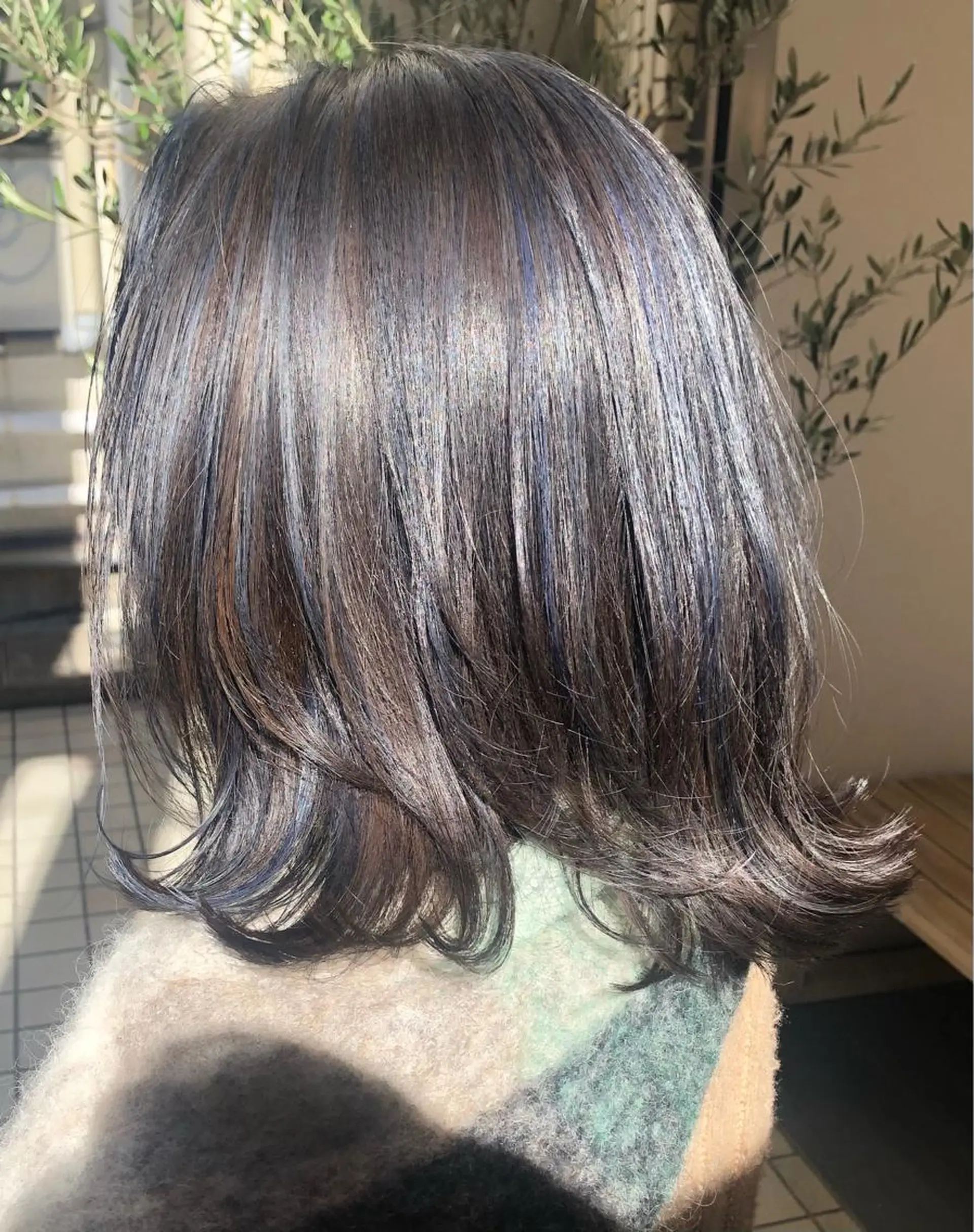 ミディアム カラーモデル募集中 美容室ハピスのヘアスタイル