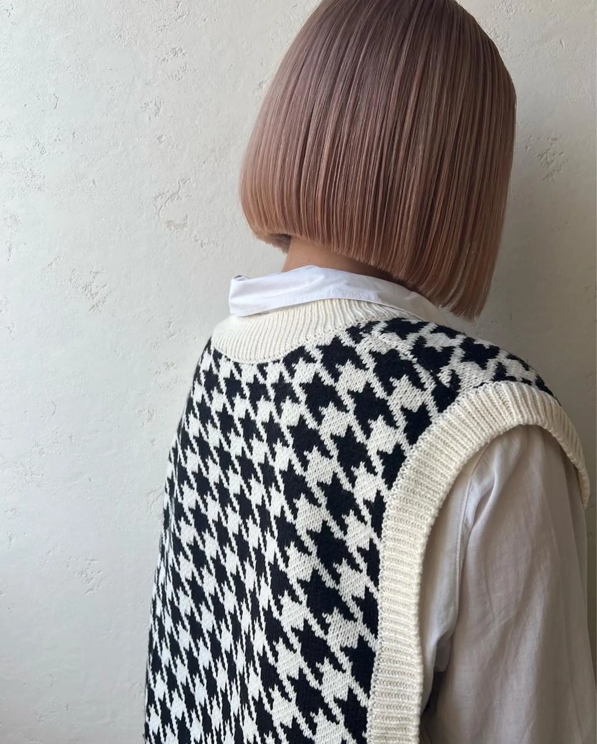 ショート カラー ピンクカラー ボブ ➖石江 雷蔵➖のヘアスタイル