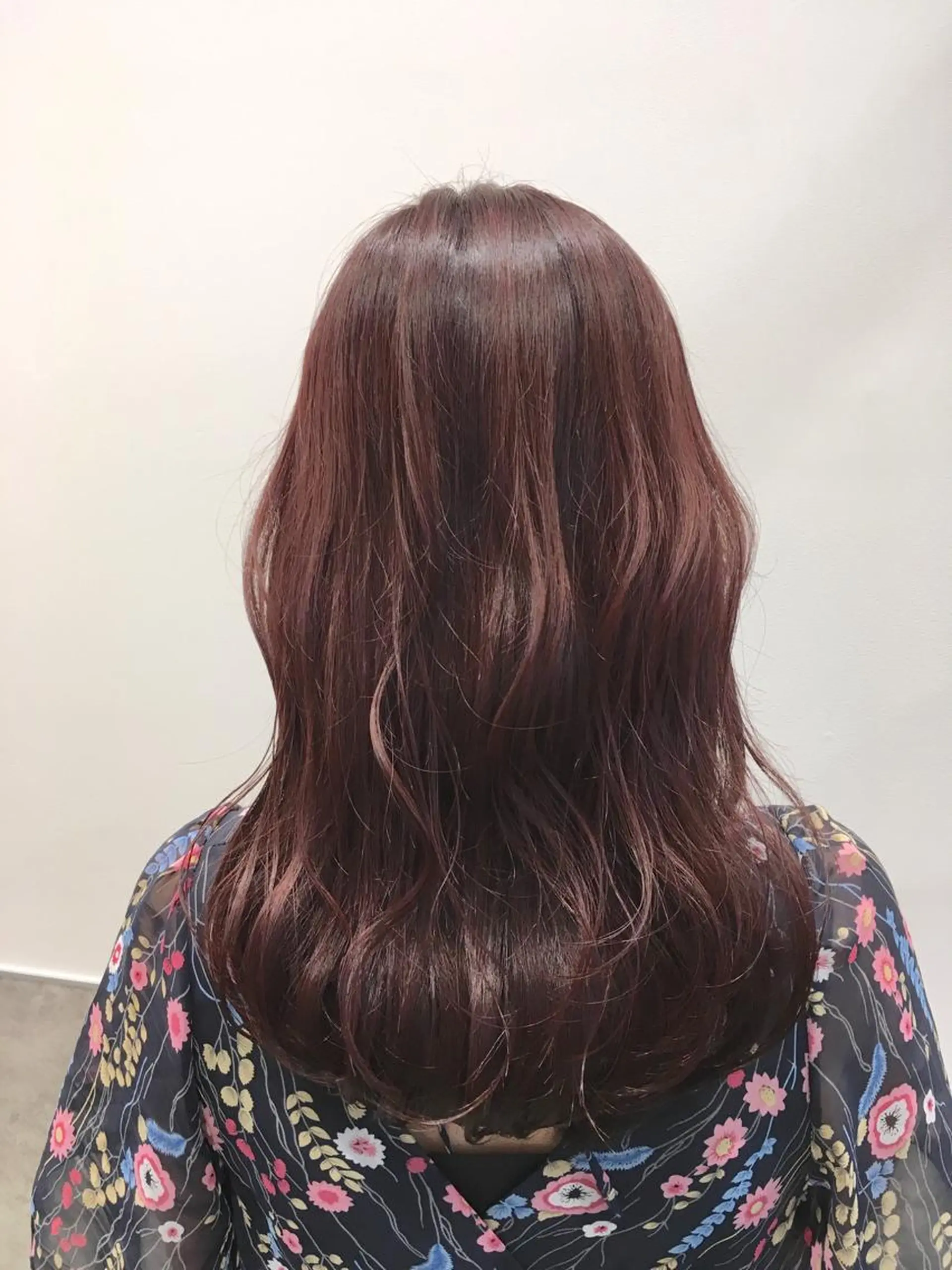 ロング カラー ラベンダーカラー ピンクカラー ピンクラベンダー yoshi ☆のヘアスタイル