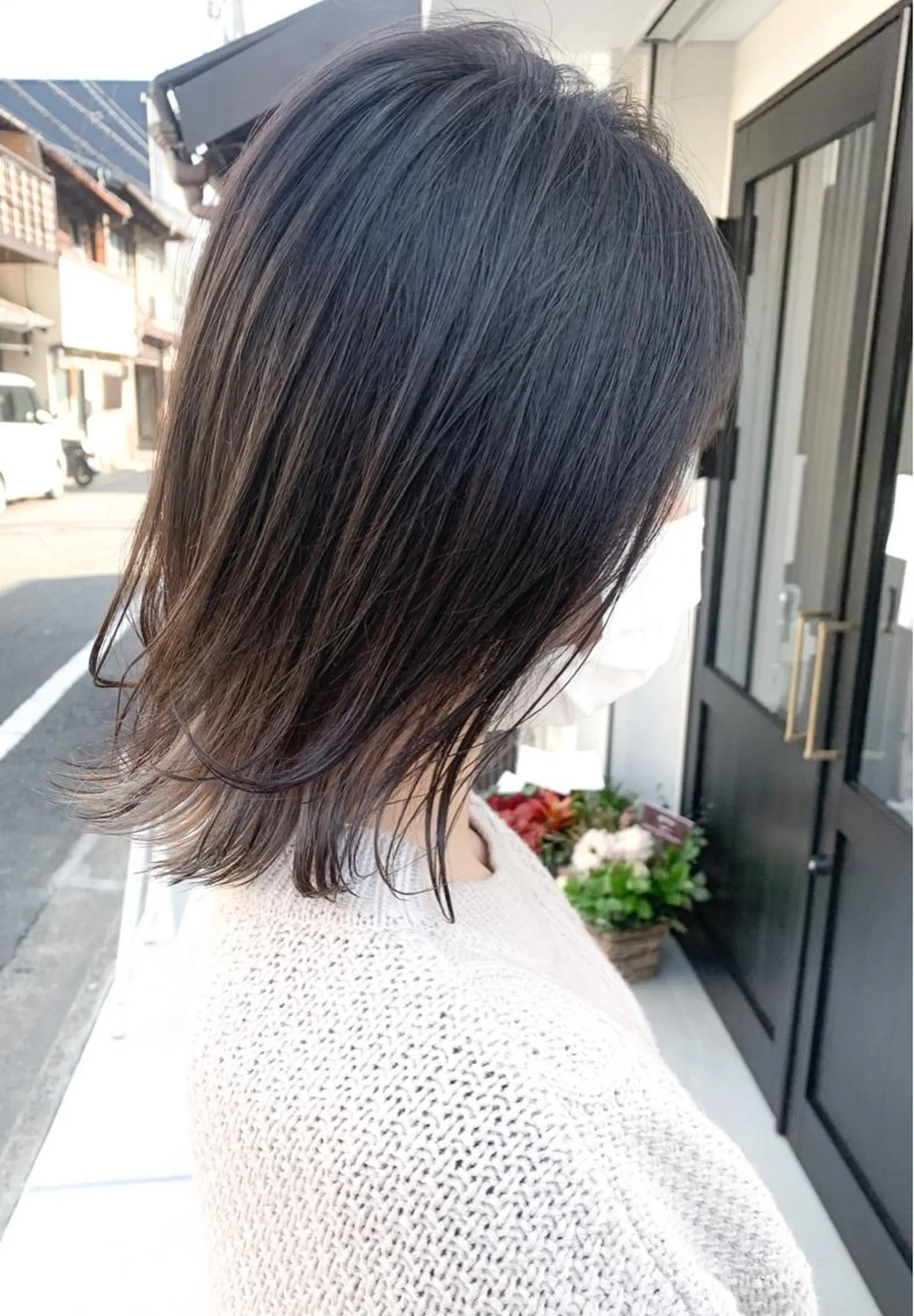 ミディアム 衣笠 雅俊のヘアスタイル