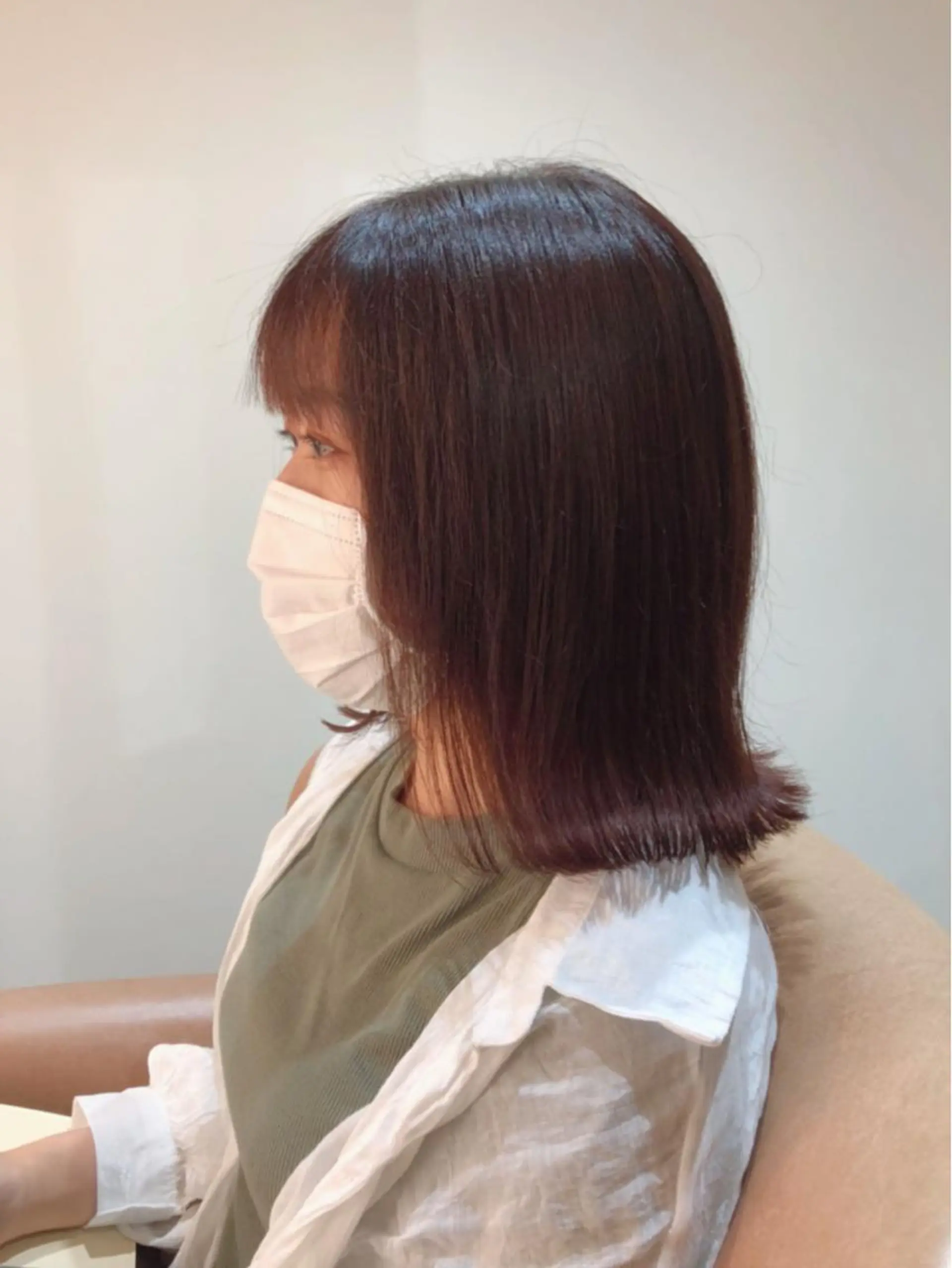 ショート ボブ 外ハネヘア 髪質改善特化 谷口祐綺のヘアスタイル