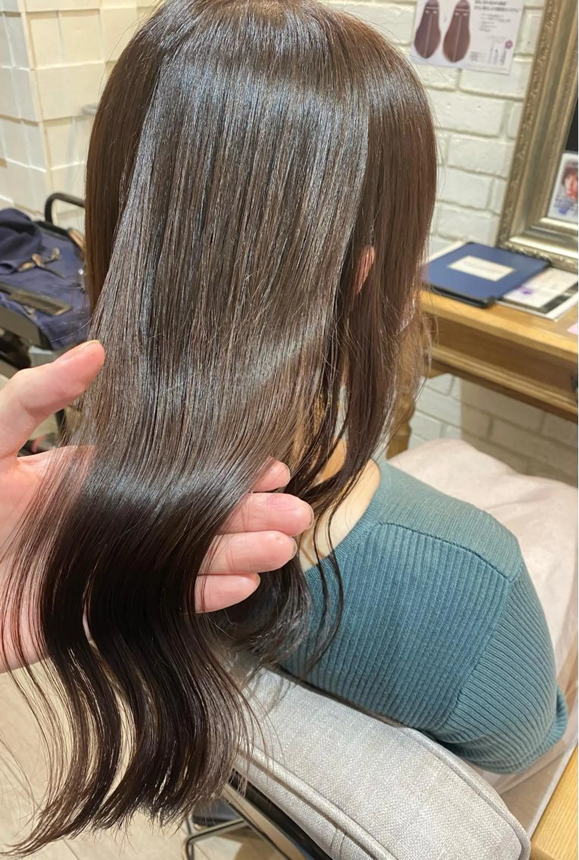 セミロング masa/ボブ特化/ ぷつっとボブのヘアスタイル