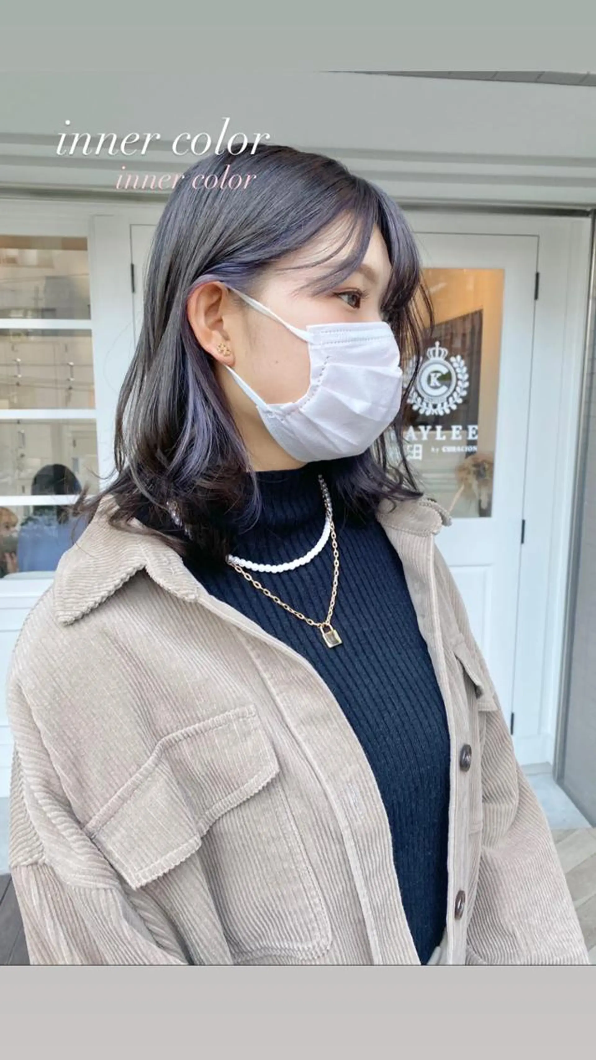 ミディアム 似合わせ大得意美容師 .Haruka.のヘアスタイル