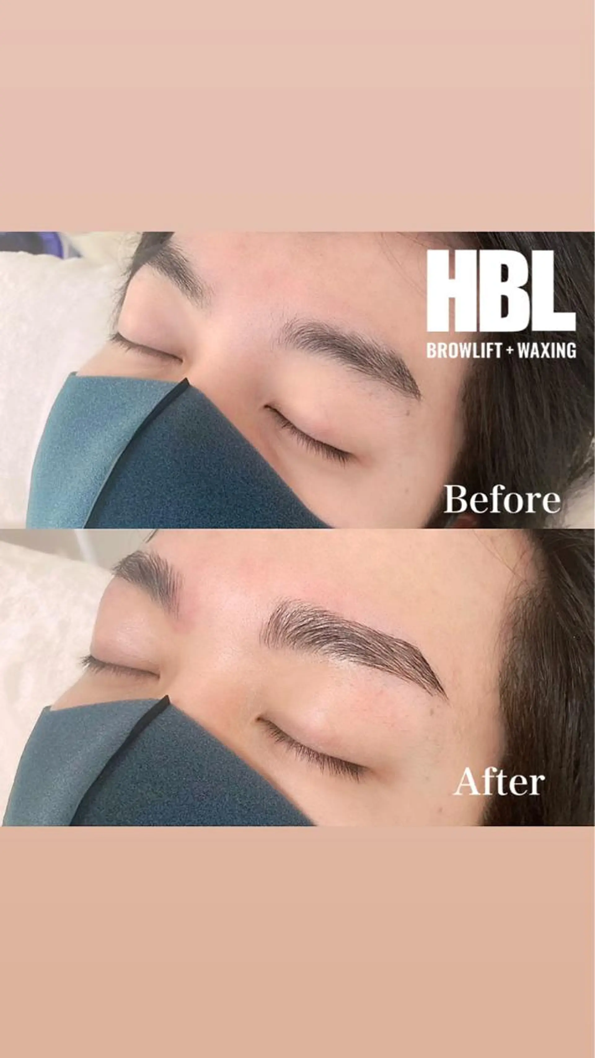 アイブロウ ハリウッドブロウリフト 眉毛ワックス脱毛 Three 👑まつげ＆眉の眉毛・アイブロウイメージ