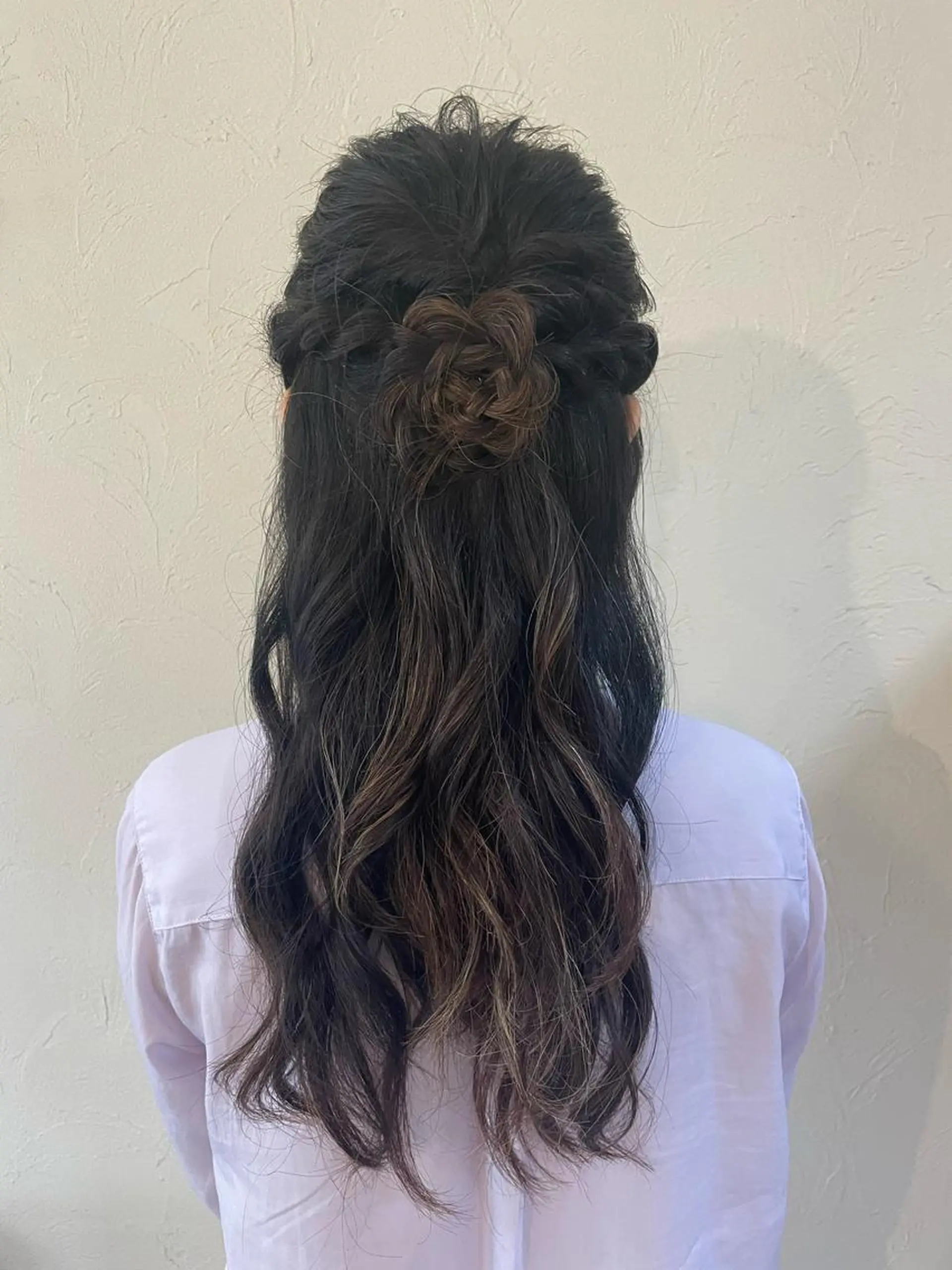 ロング ロング ヘアセット 藤本 鈴捺のヘアスタイル