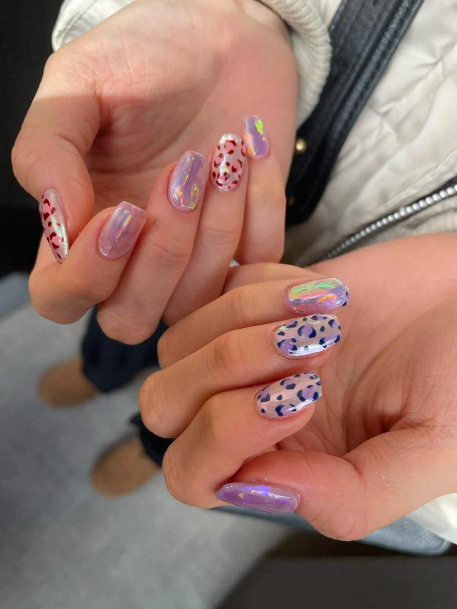 ロング カラー ヘアアレンジ キッズ ネイル マツエク・マツパ 福田 加奈のネイルデザイン