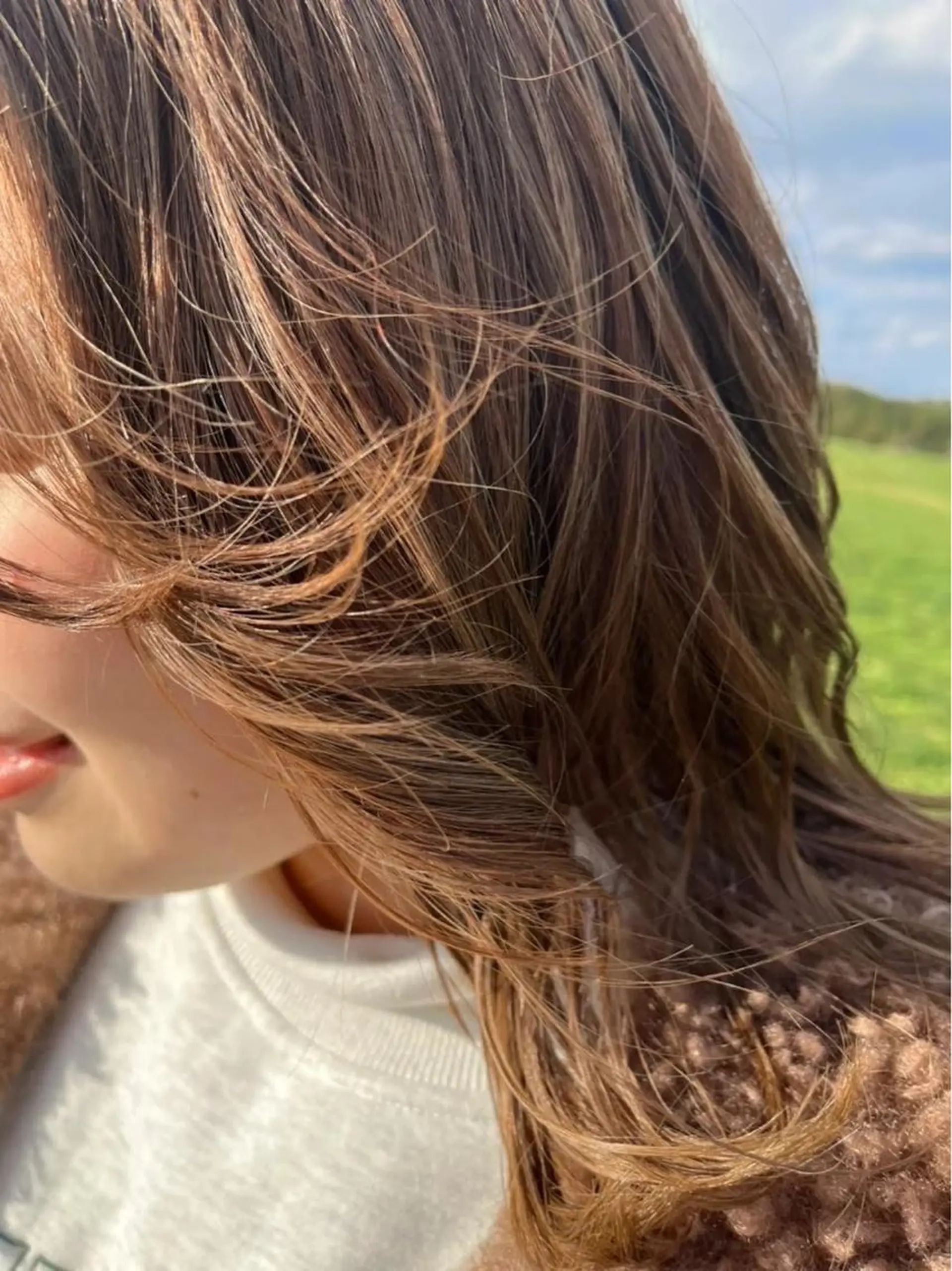 ロング Luce 杉本のヘアスタイル