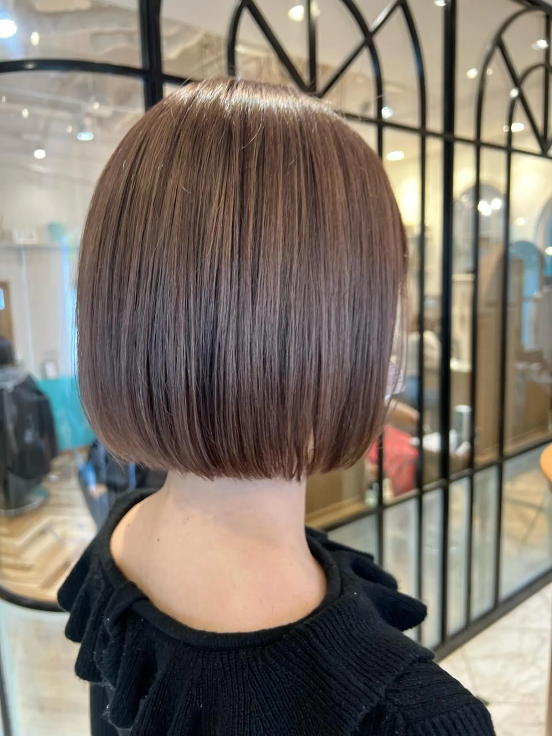 ミディアム カラー カット ヘアカラー トリートメント 🇰🇷韓国レイヤー 錦糸町【北山謙三】のヘアスタイル