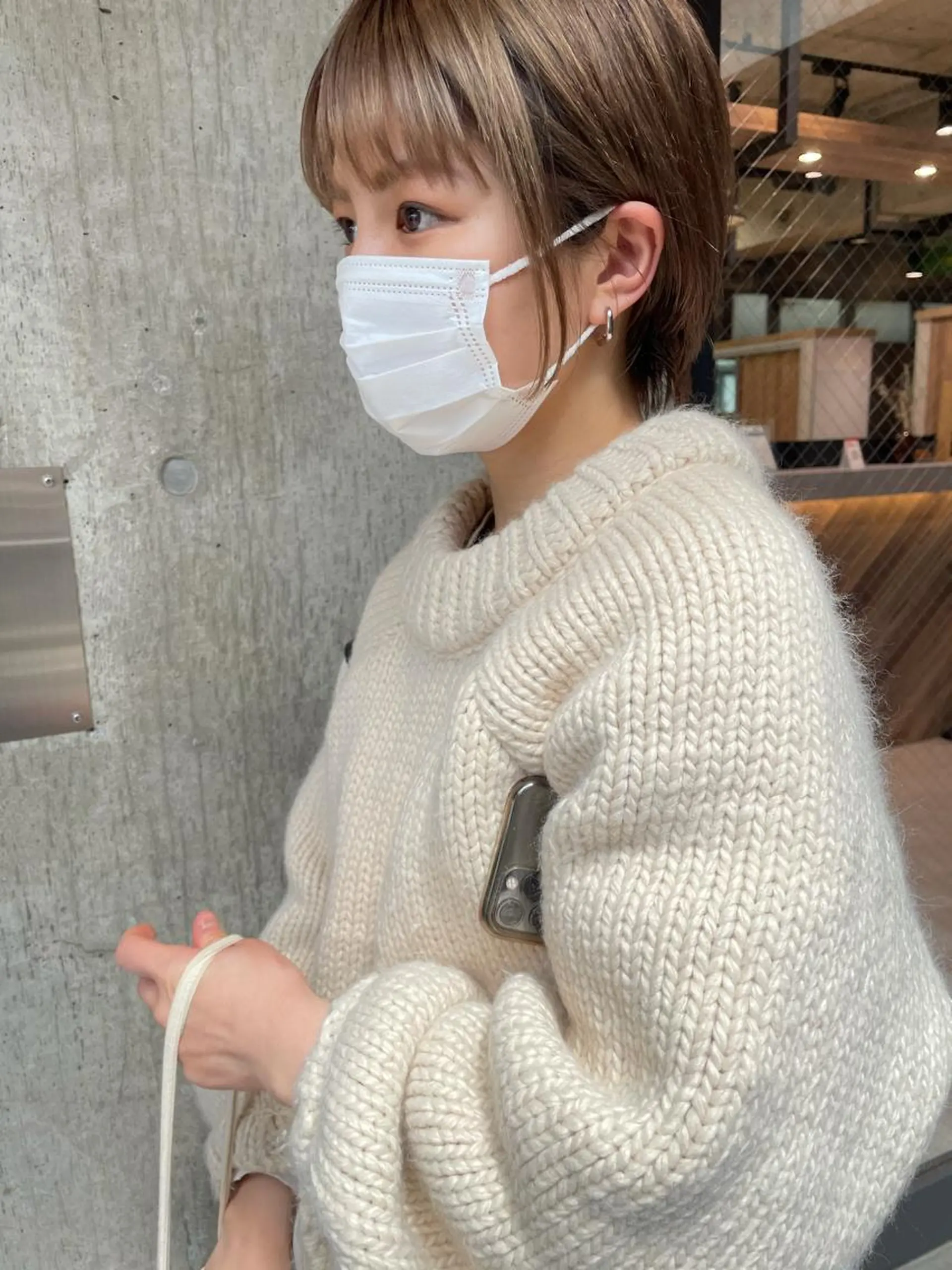 ショート カラー タナカ タクヤのヘアスタイル