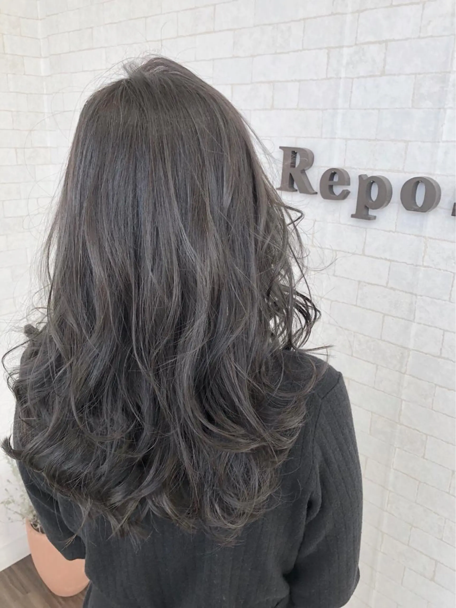 ロング カラー アッシュ 【ショートスタイル】 志波李空のヘアスタイル