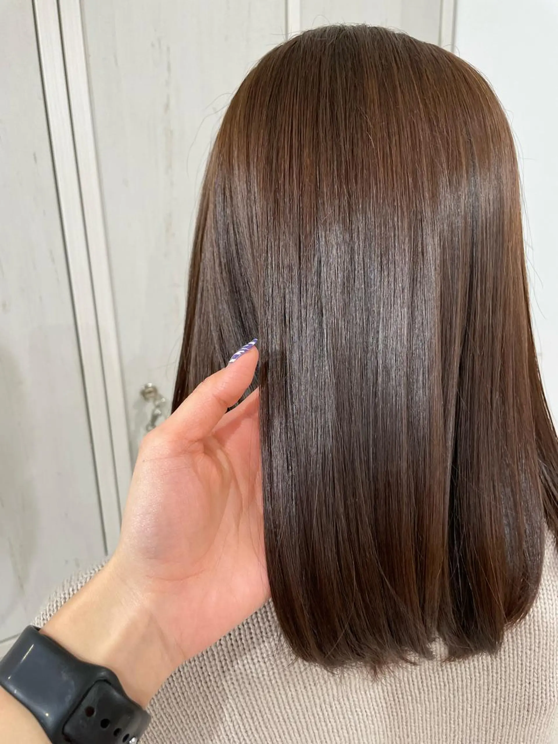 ミディアム あさひ かなのヘアスタイル