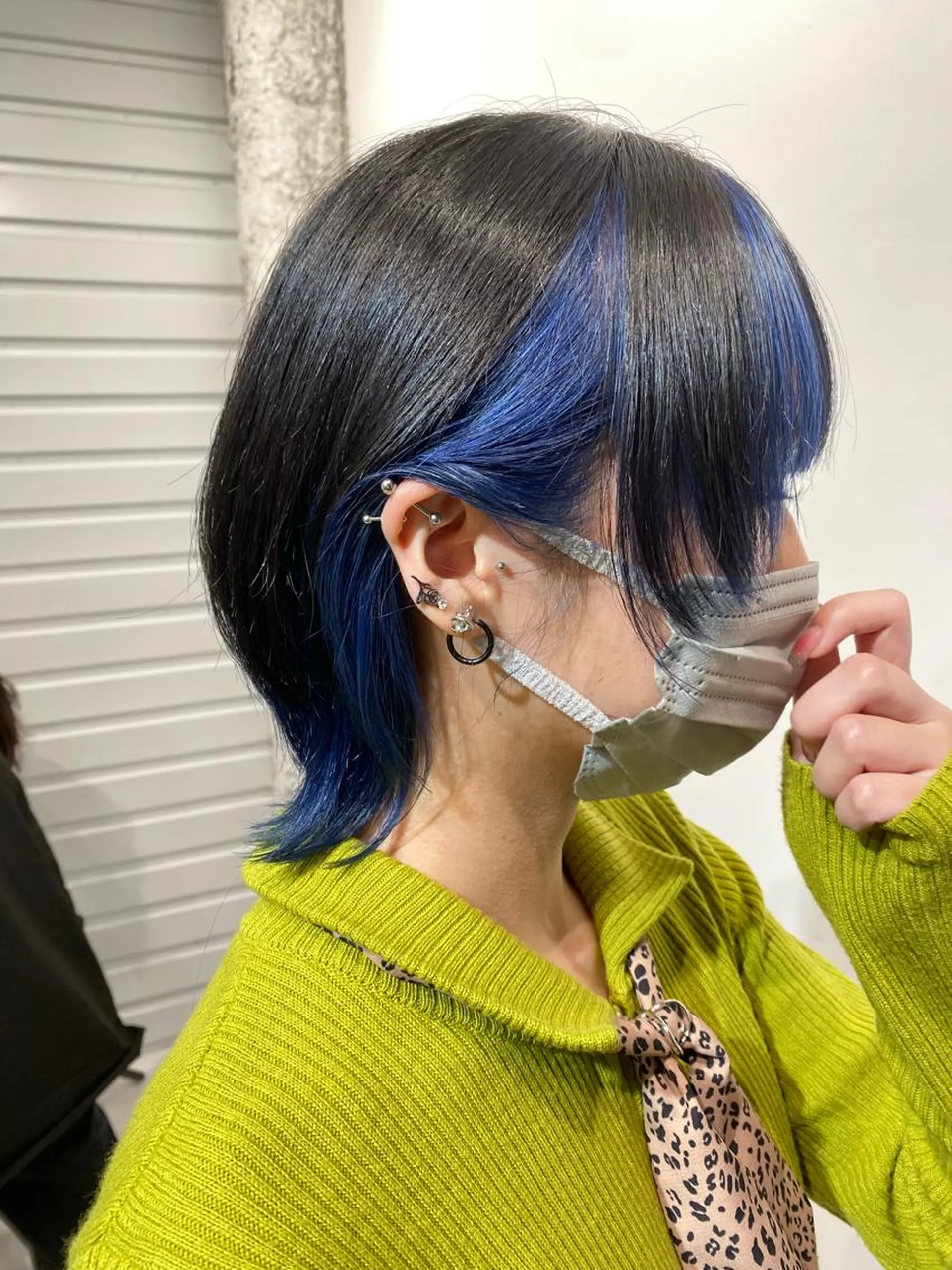 ショート カラー ブルーカラー ヘアカラー トリートメント ［似合わせヘア］ ✂︎OGURO✂︎のヘアスタイル