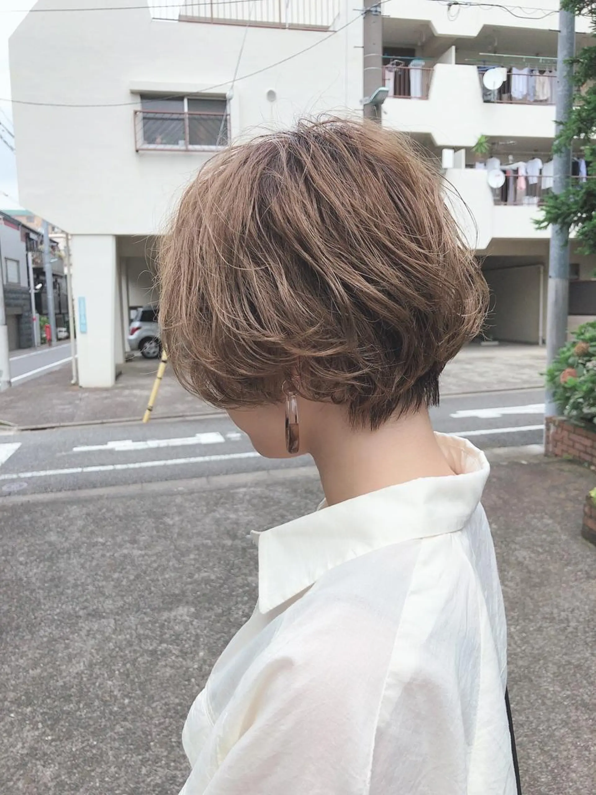 ショート カラー ヘアアレンジ 【代表】 たき〜のヘアスタイル