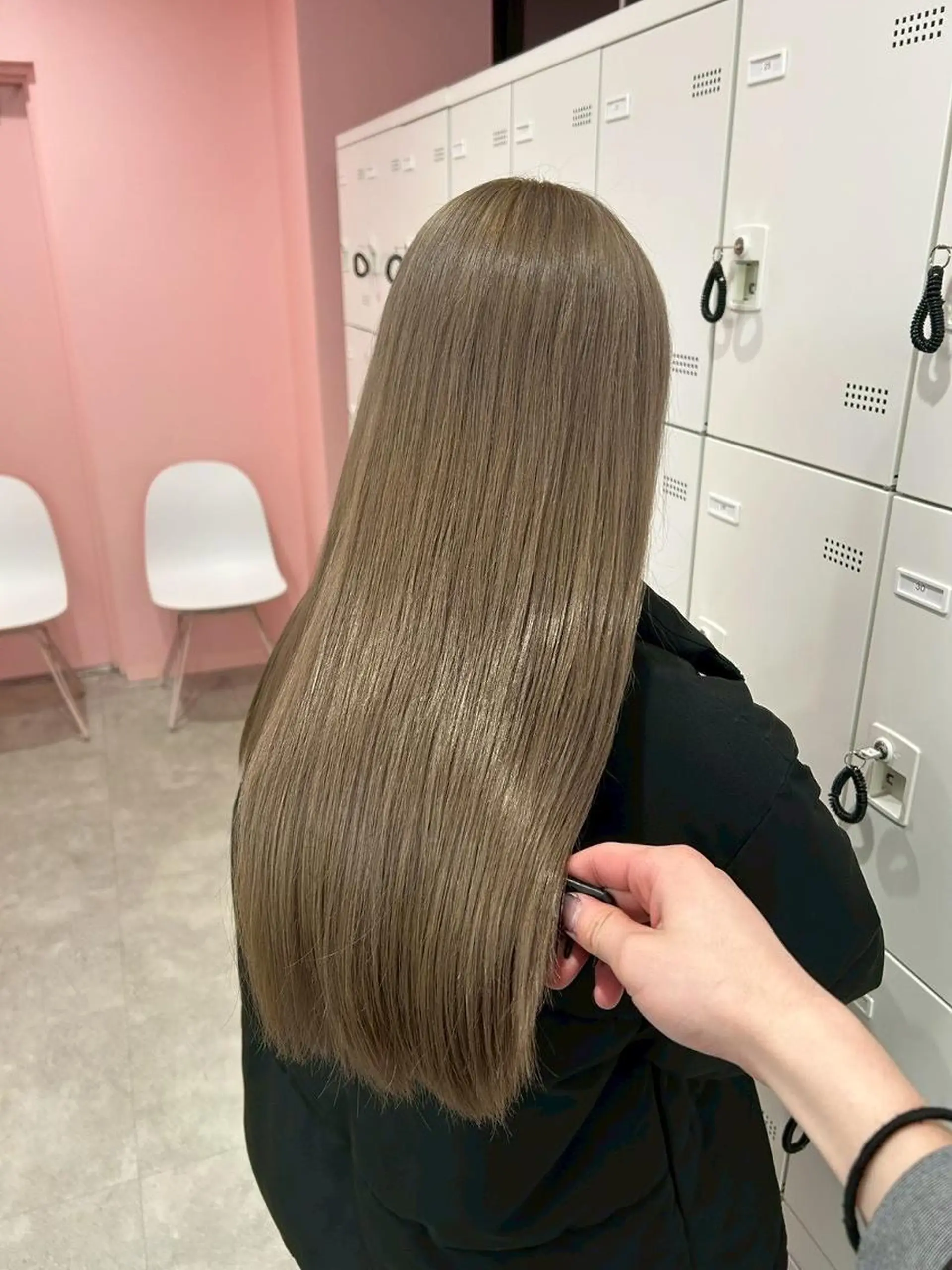 カラー ヘアカラー 艶質感🫧透明感 銀座美容室のヘアスタイル