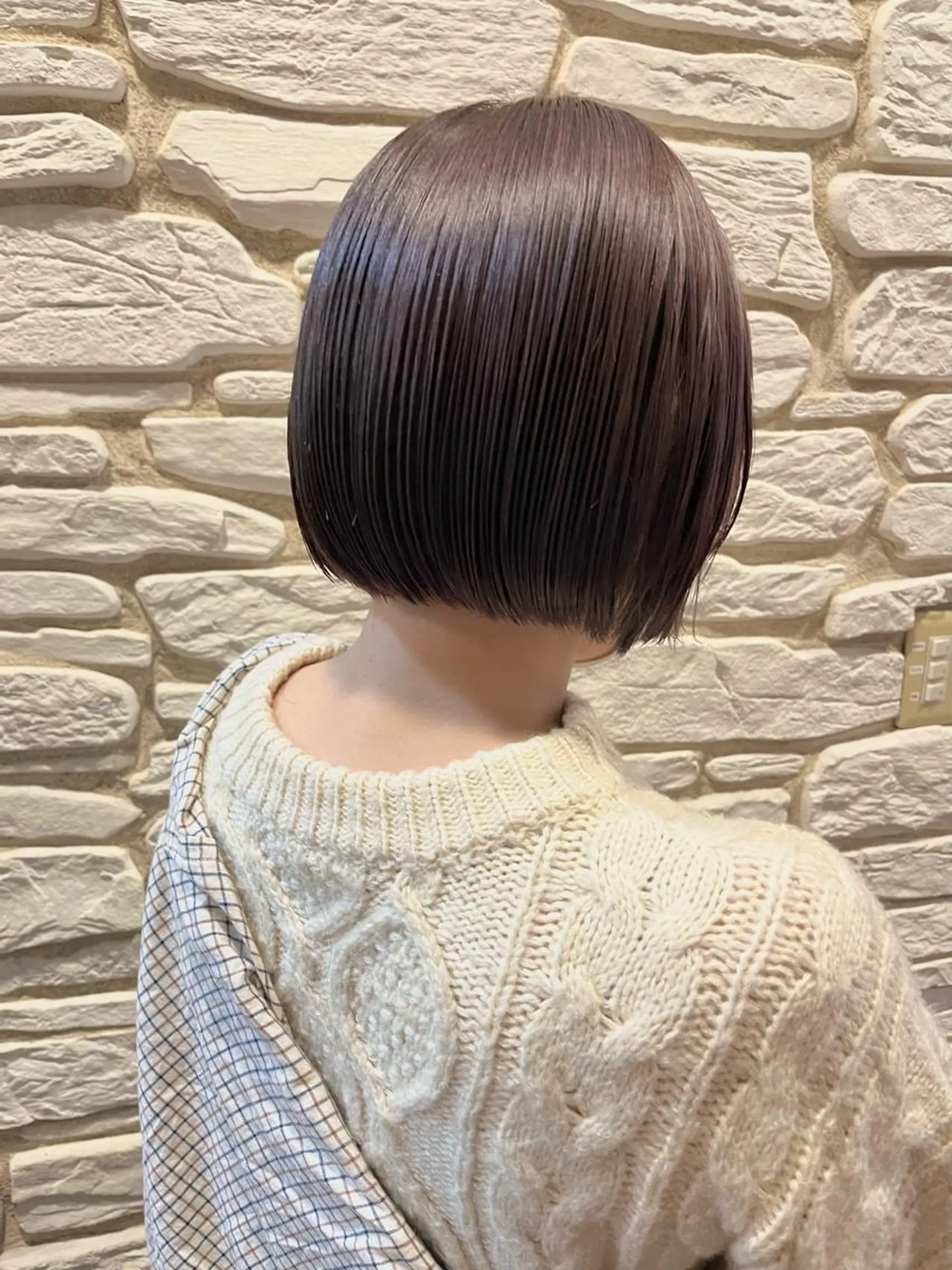 ミディアム カラー ヘアアレンジ 溝口 ひなこのマツエク・マツパデザイン