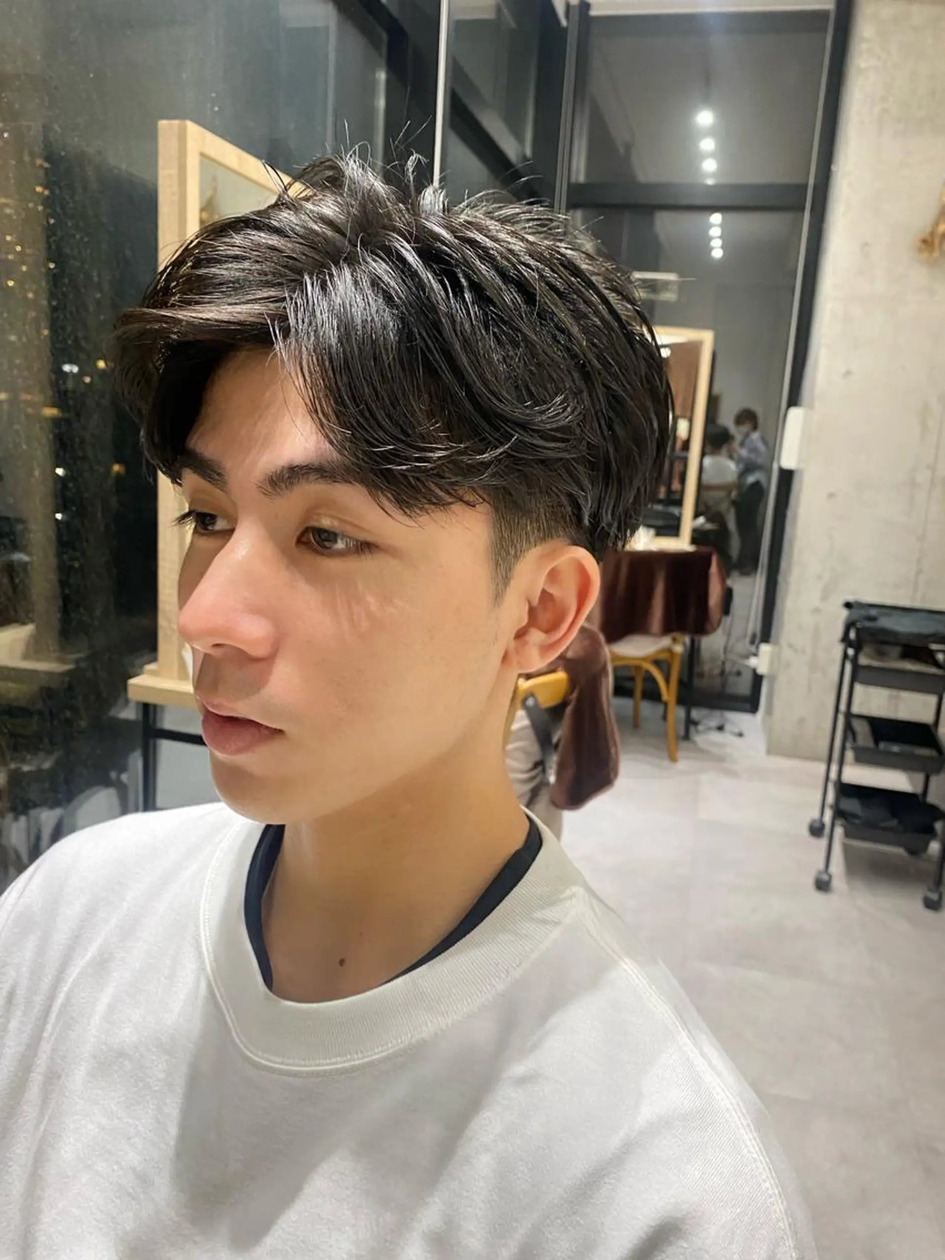 パーマ メンズ カット パーマ トリートメント 似合う髪型が 分からない方へのヘアスタイル