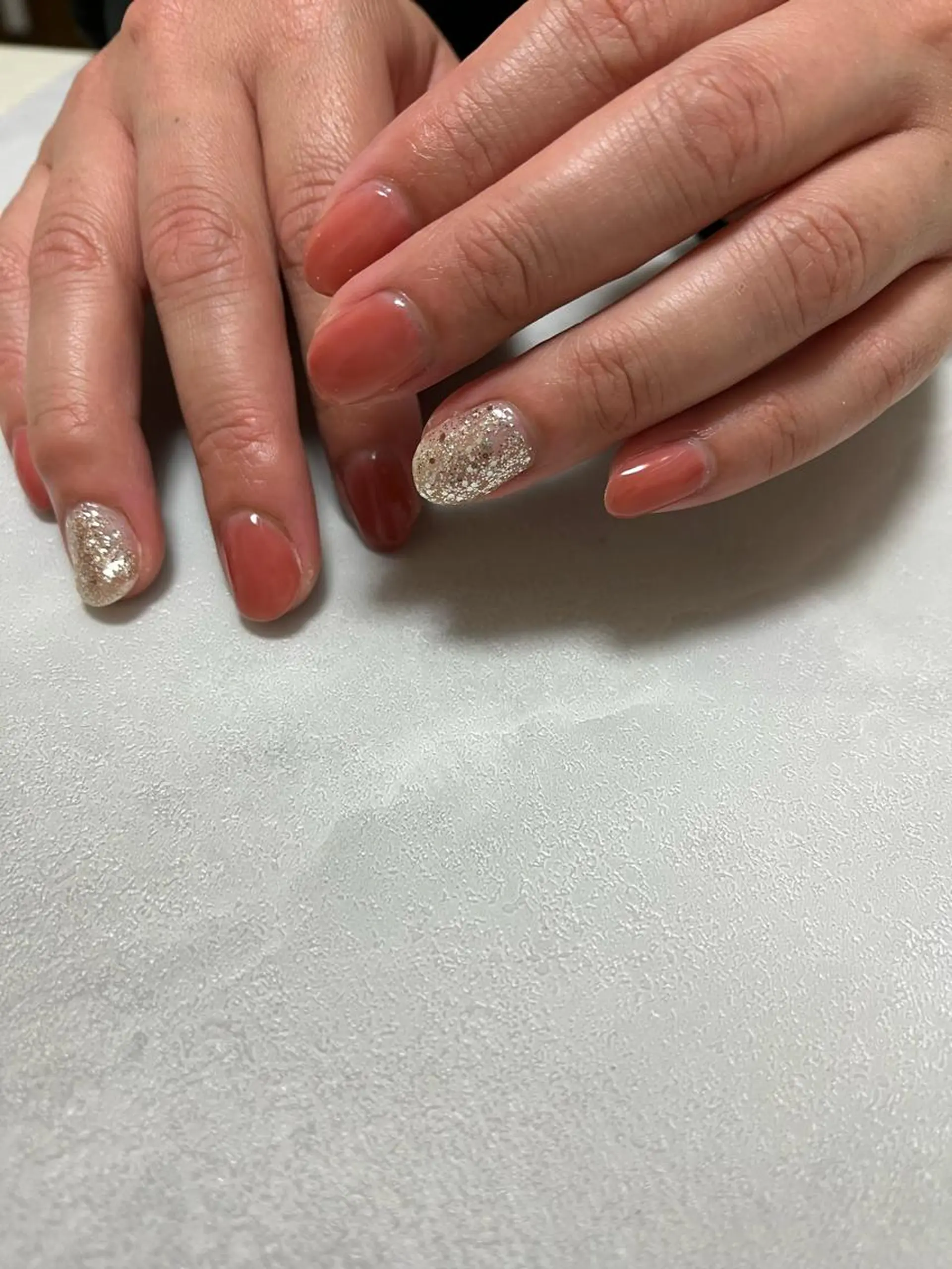 ネイル ワンカラーネイル SAKU nail 作島茜のネイルデザイン