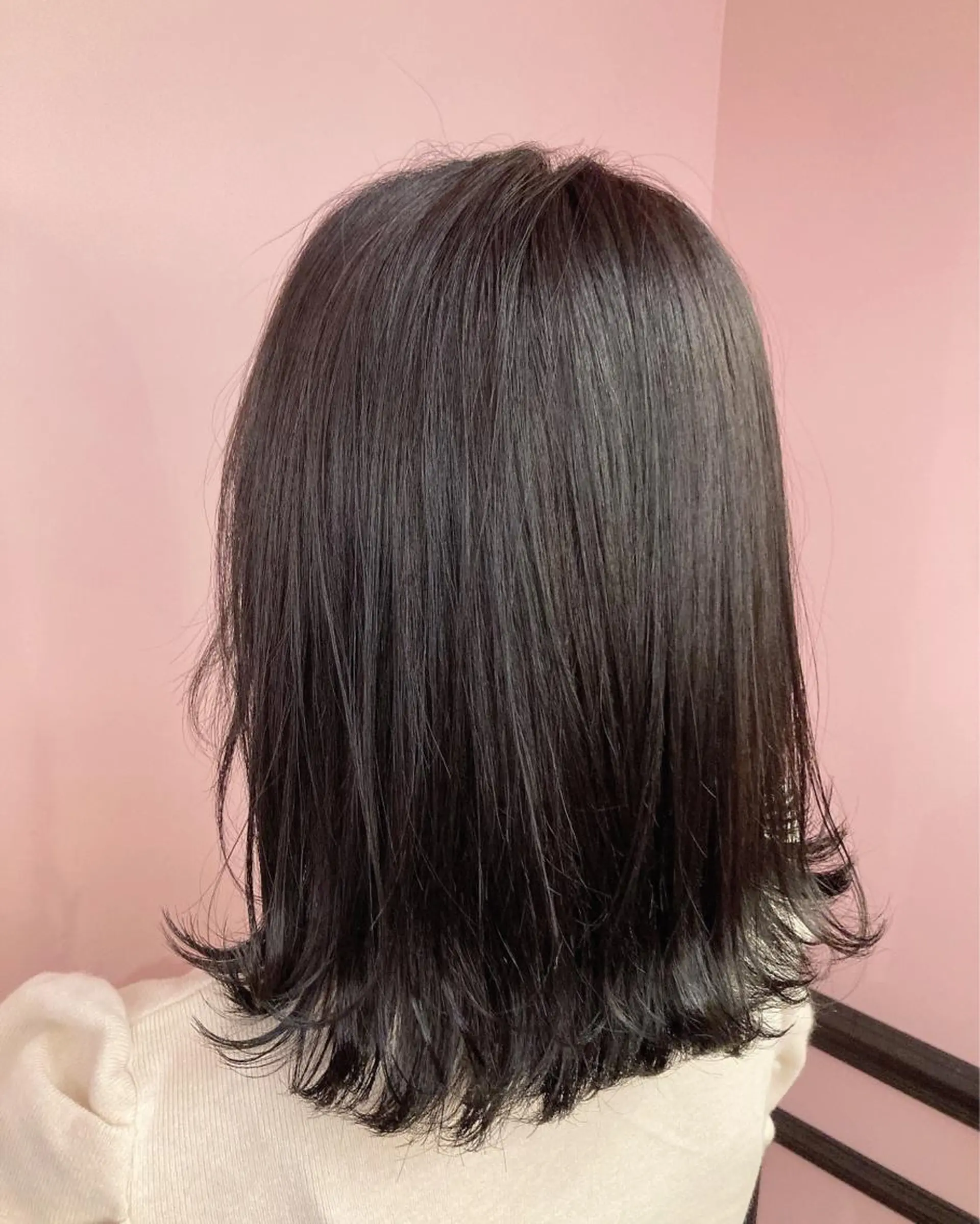 ミディアム カラー カット ヘアカラー トリートメント ✨髪質改善縮毛矯正✨ 宇田川修平のヘアスタイル