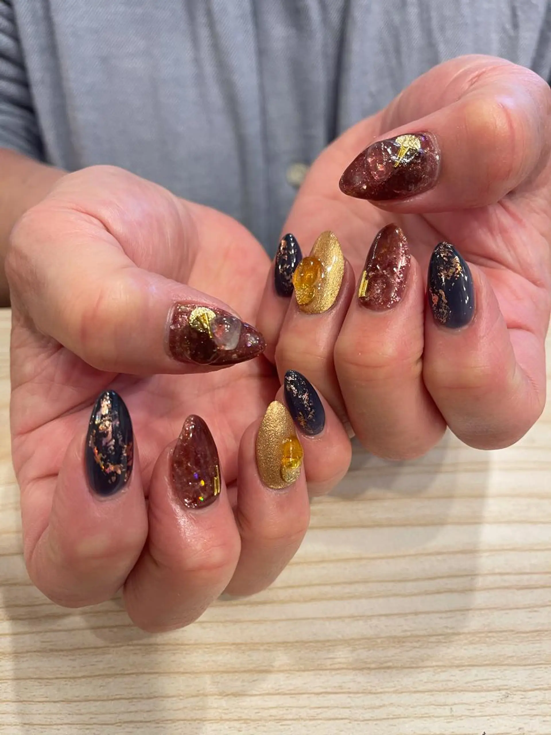 ネイル ハンドネイル NAIL Alaia 𓇼のネイルデザイン