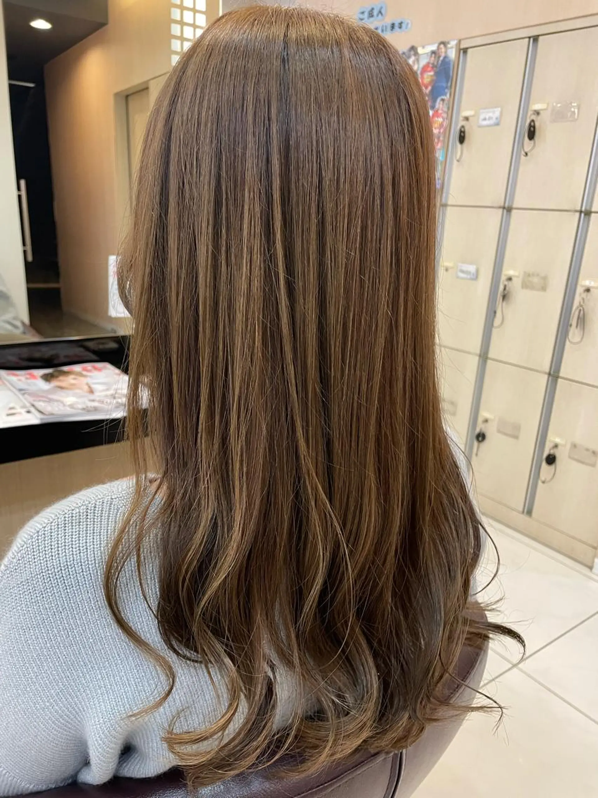 ロング カラー ヘアアレンジ リリー /Men's/パーマのヘアスタイル