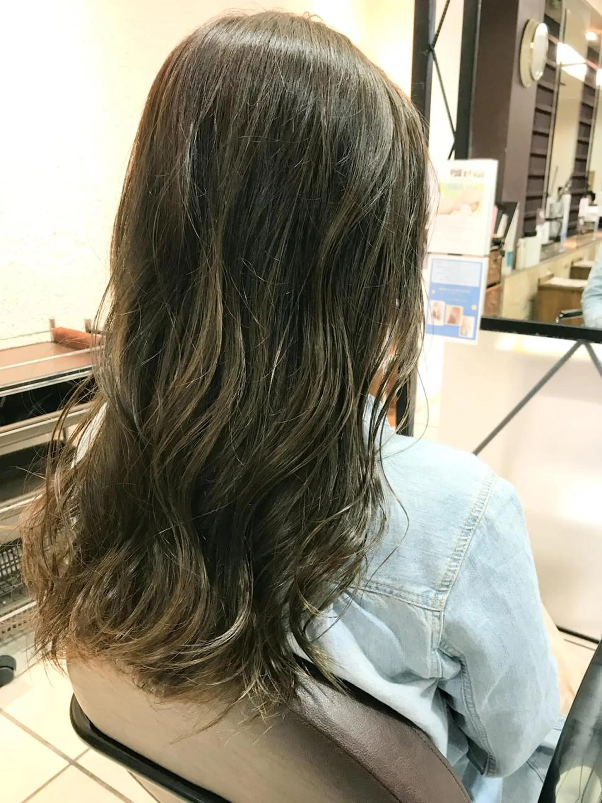 ロング カラー シールエクステ⭐️ オオミタクヤのヘアスタイル