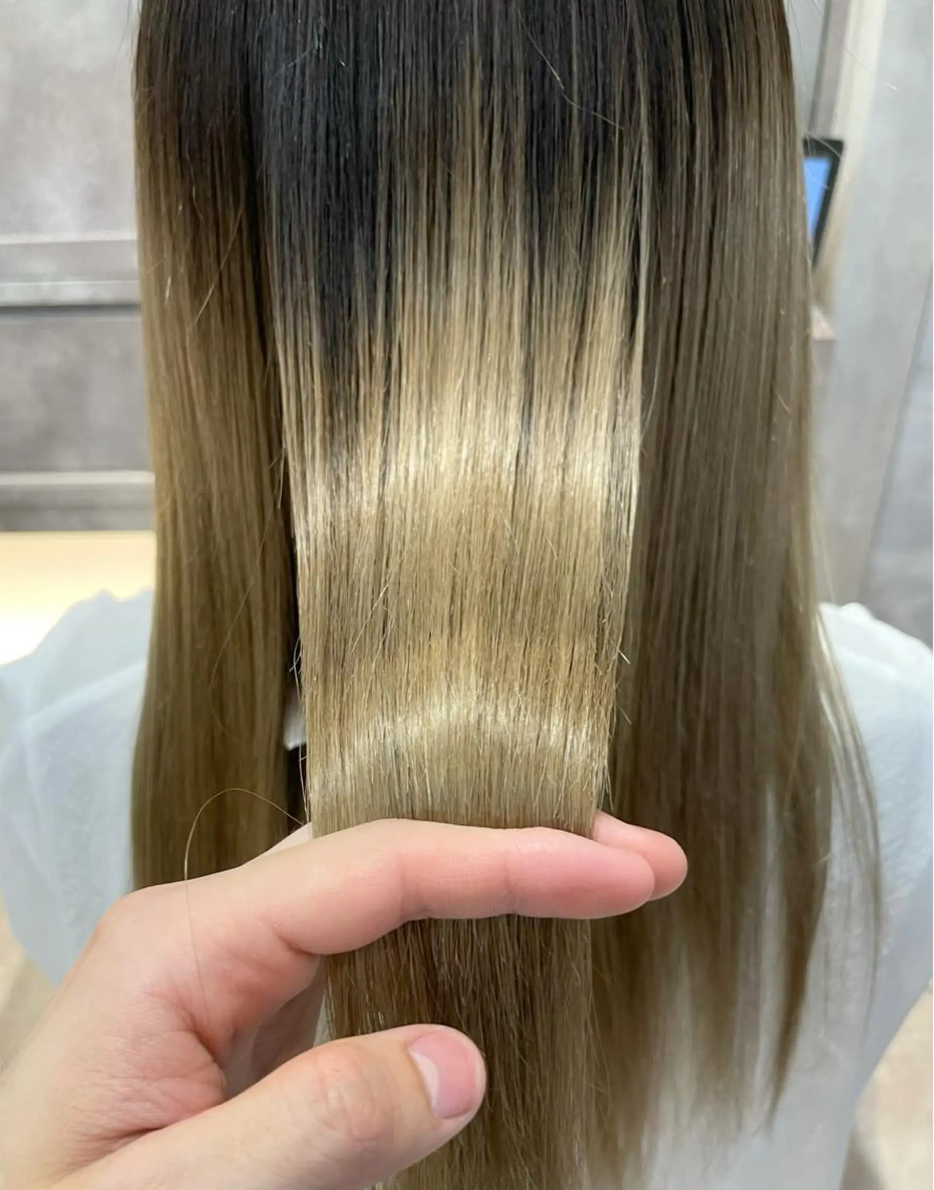 ロング カラー トリートメント カット 縮毛矯正 トリートメント 骨格整形カット/ ショート✂️堀夢哉のヘアスタイル