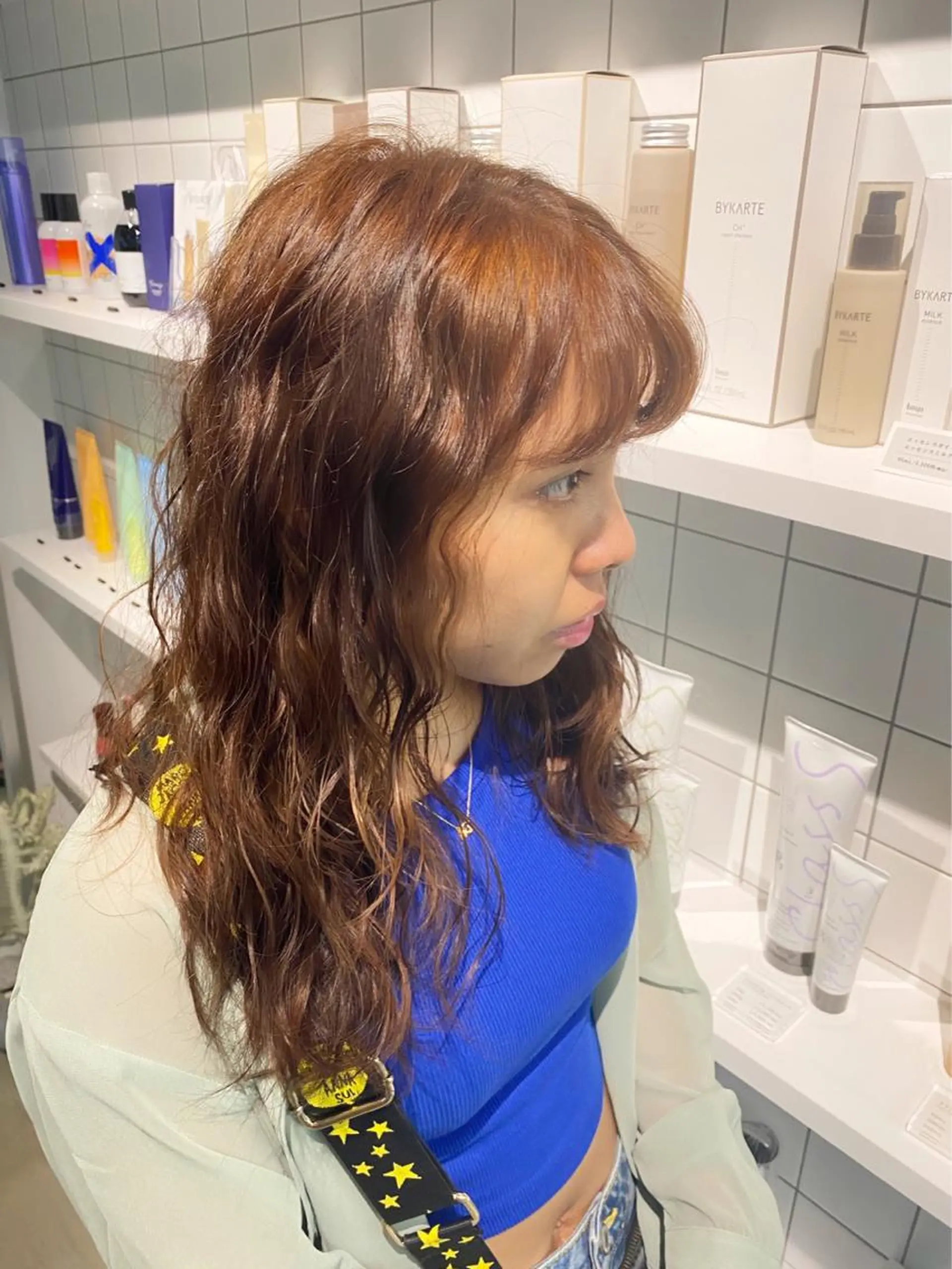 ロング パーマ ご予約は2月まで！ maho‪🐈🎀のヘアスタイル