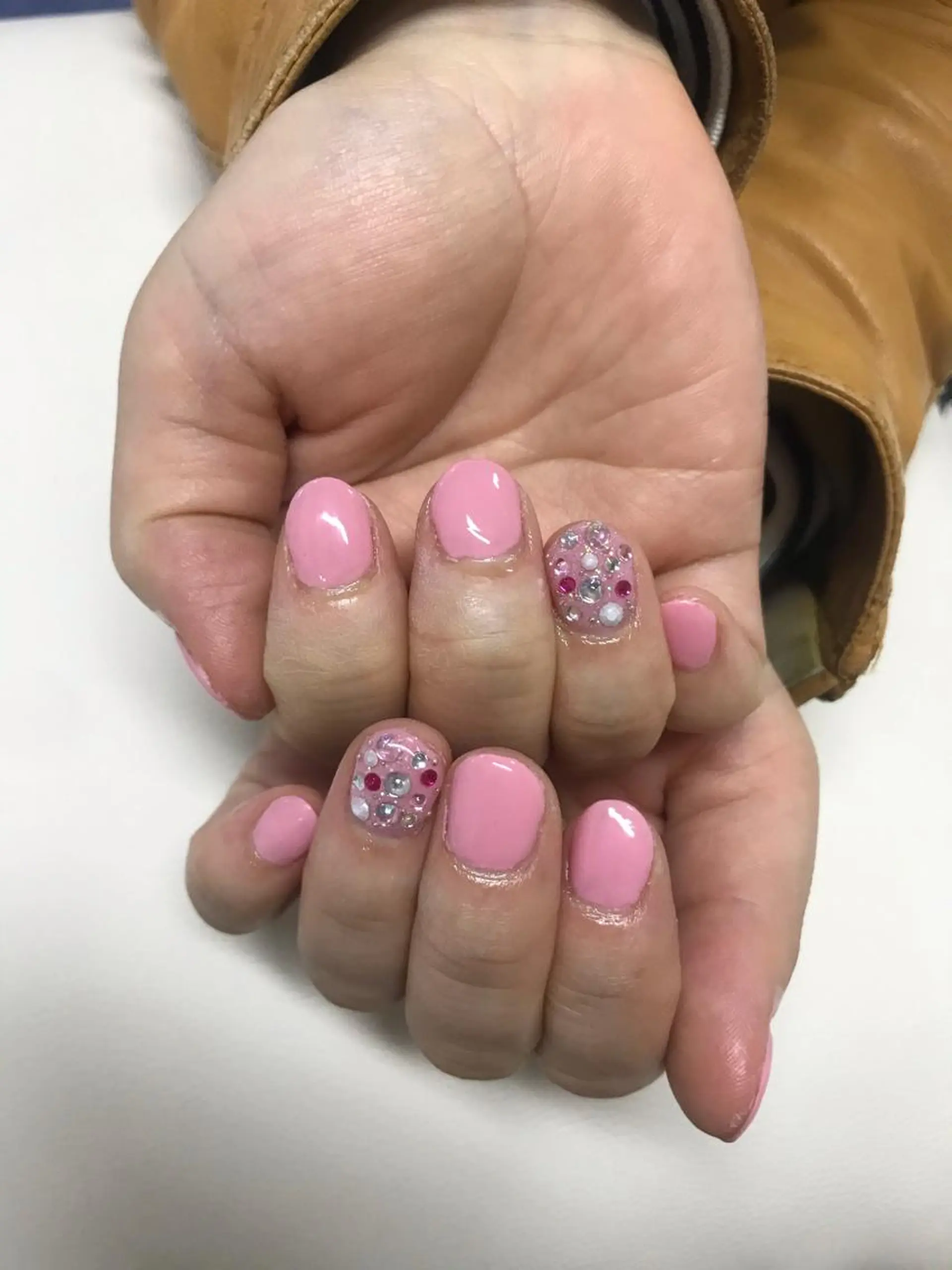 ネイル ワンカラーネイル BeautyFort 玉井のネイルデザイン