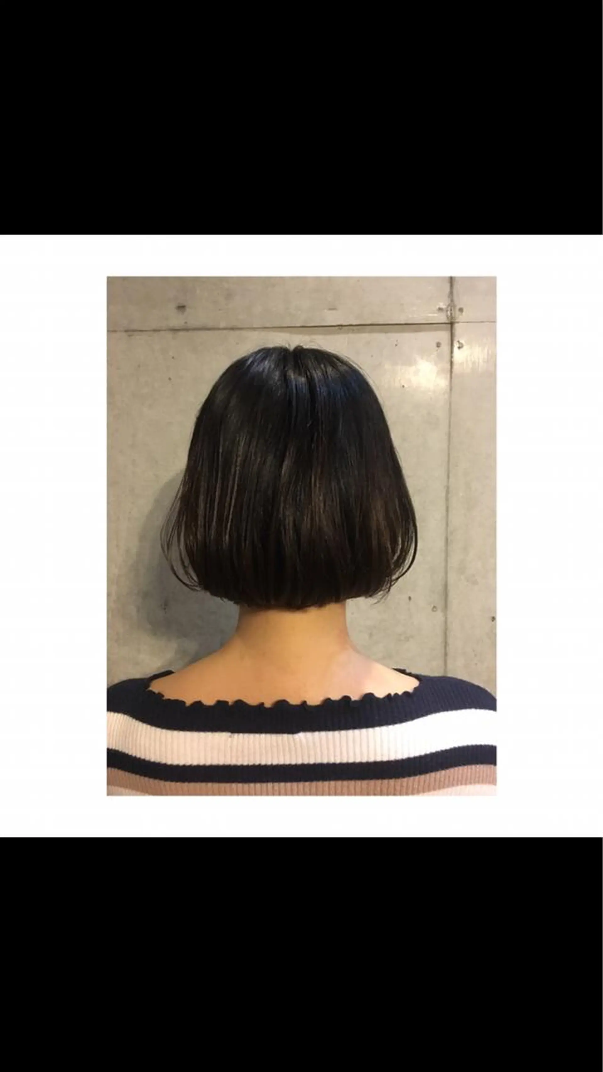 ミディアム 白土 さくらのヘアスタイル