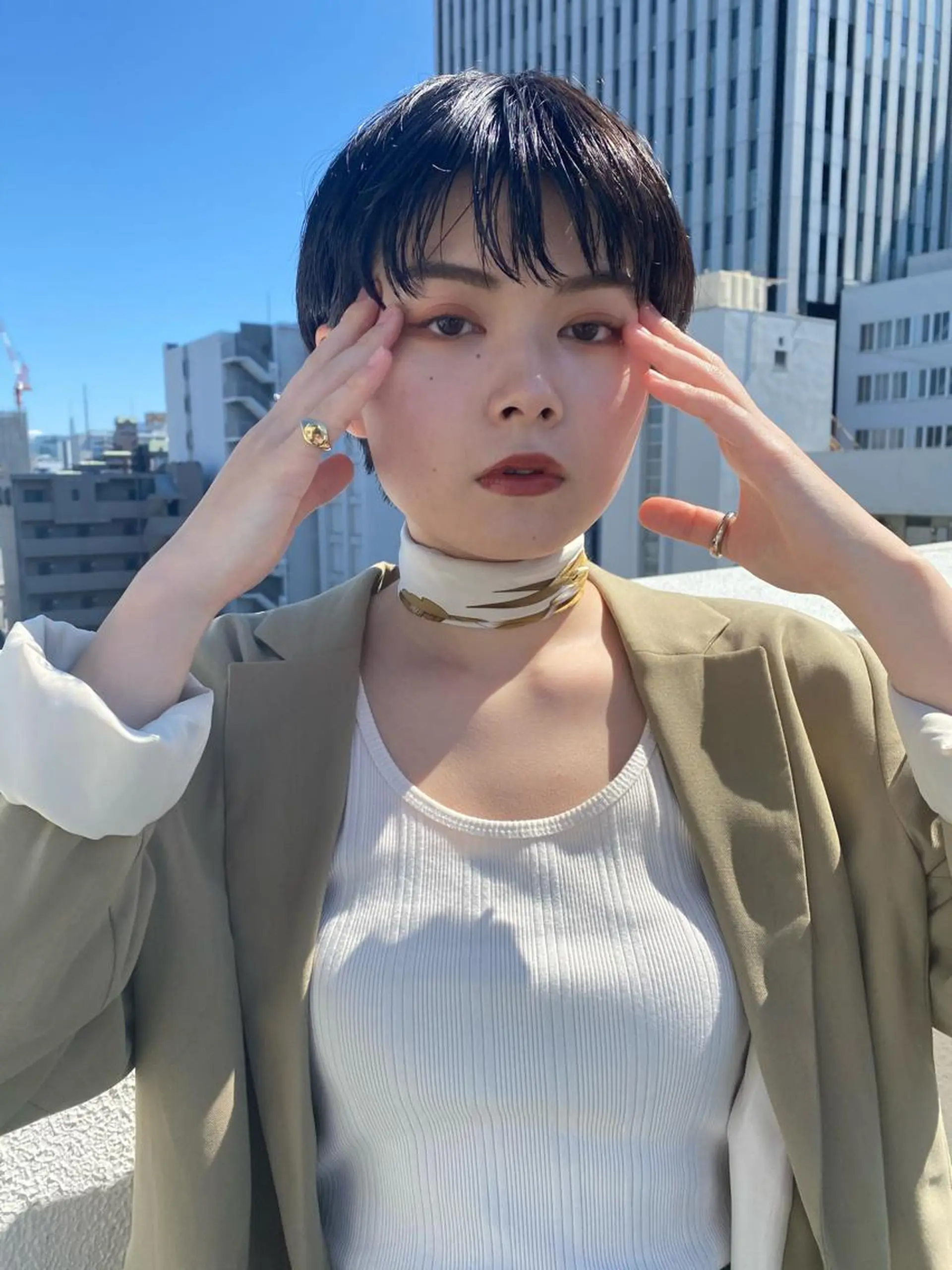 ショート ｲﾁｶﾜ ﾐｵ/ minim hairのヘアスタイル