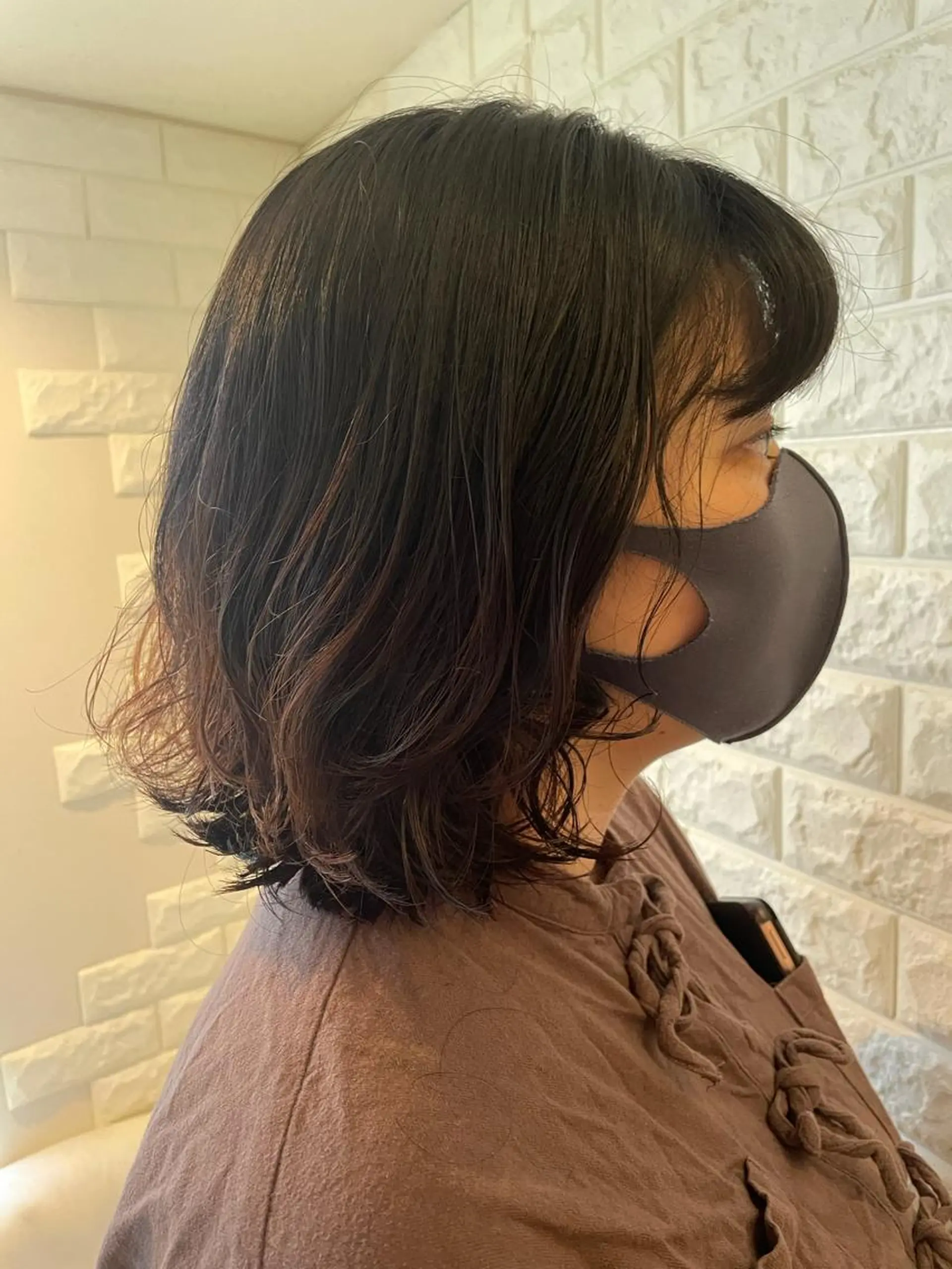 ショート パーマ カット パーマ トリートメント 英語ok sohee ソヒ 305号室のヘアスタイル