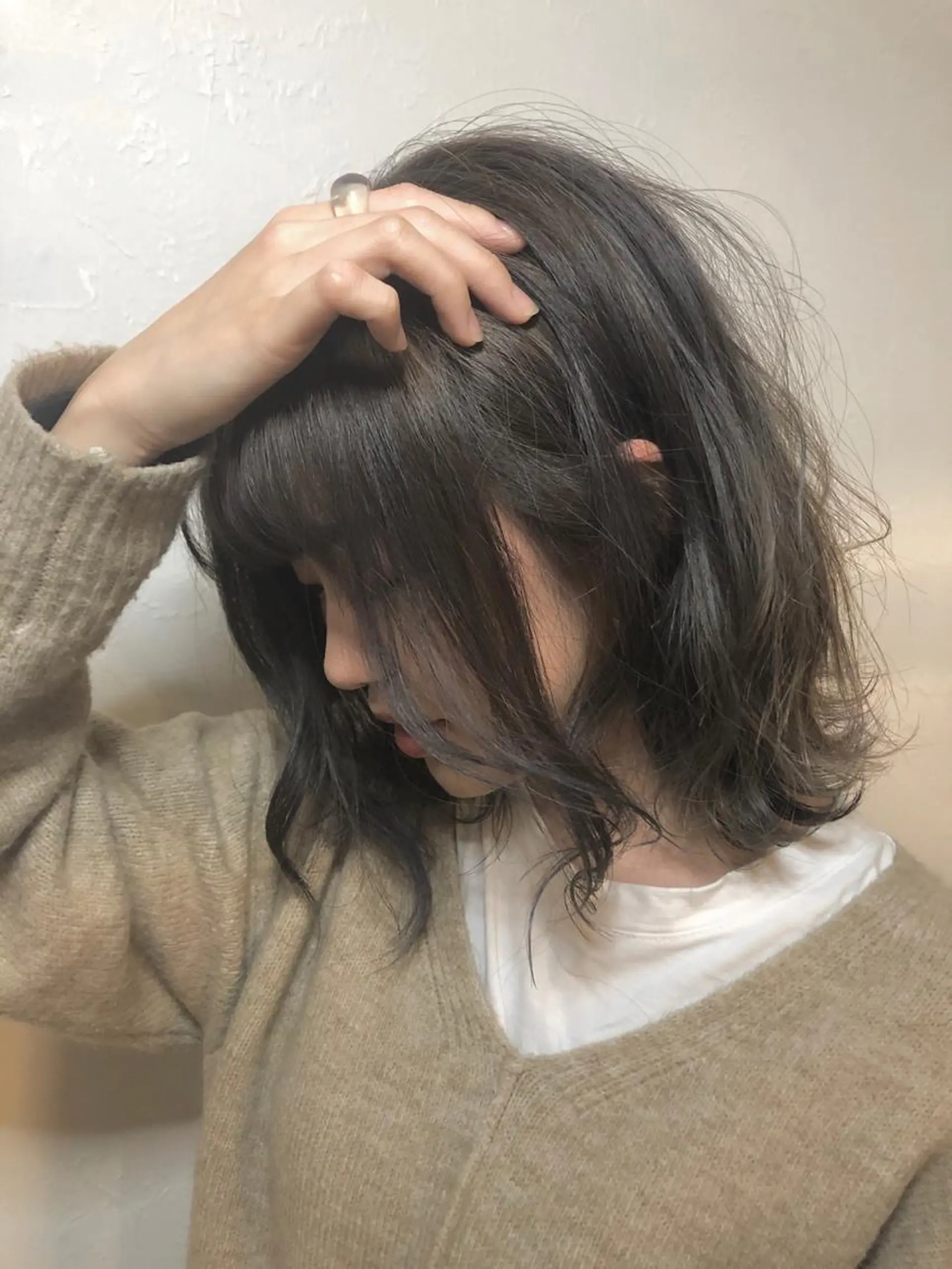 ミディアム カラー m ā l o. マァロのヘアスタイル