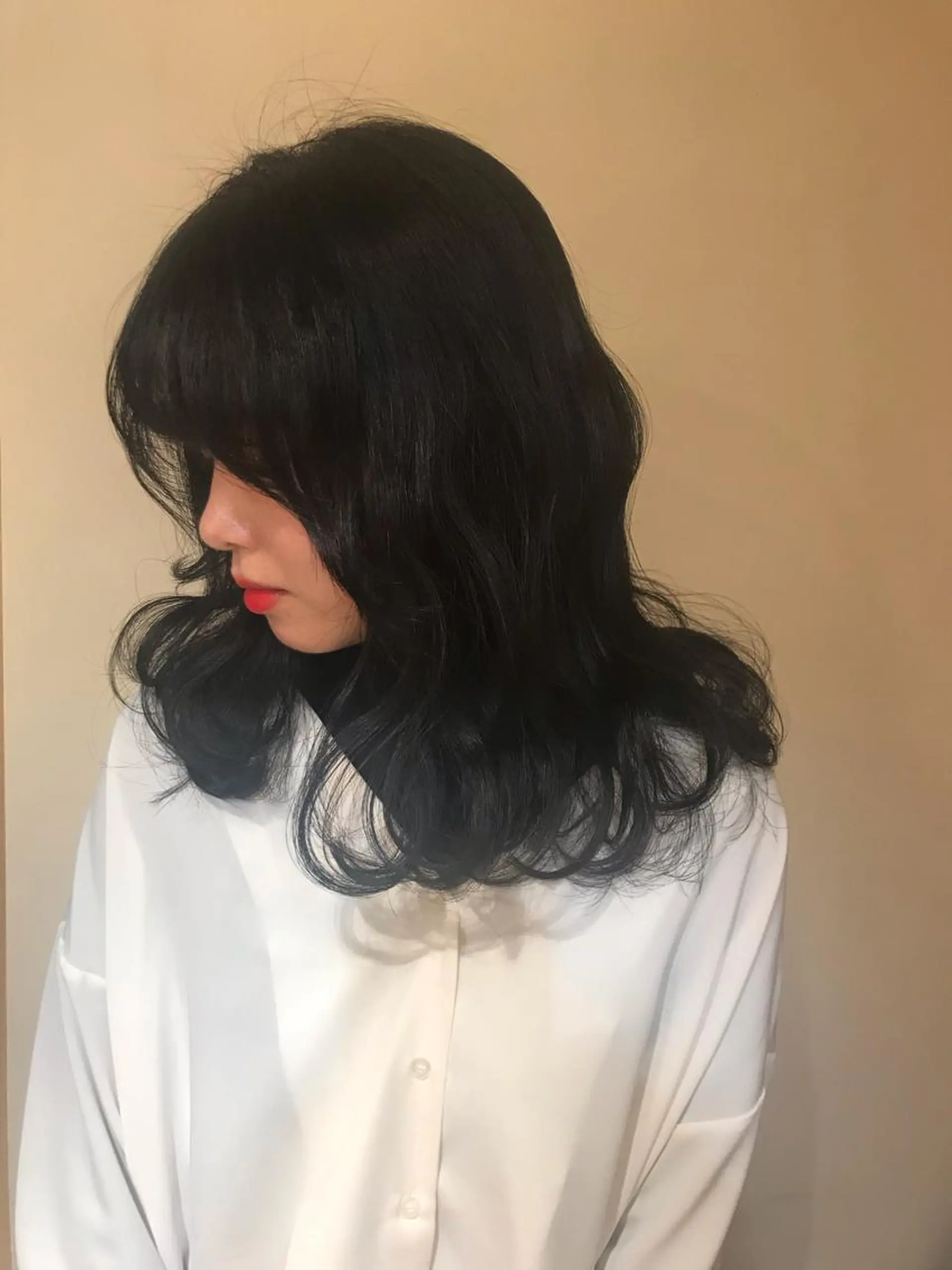 セミロング カラー コマツリサ ROCCO eastのヘアスタイル