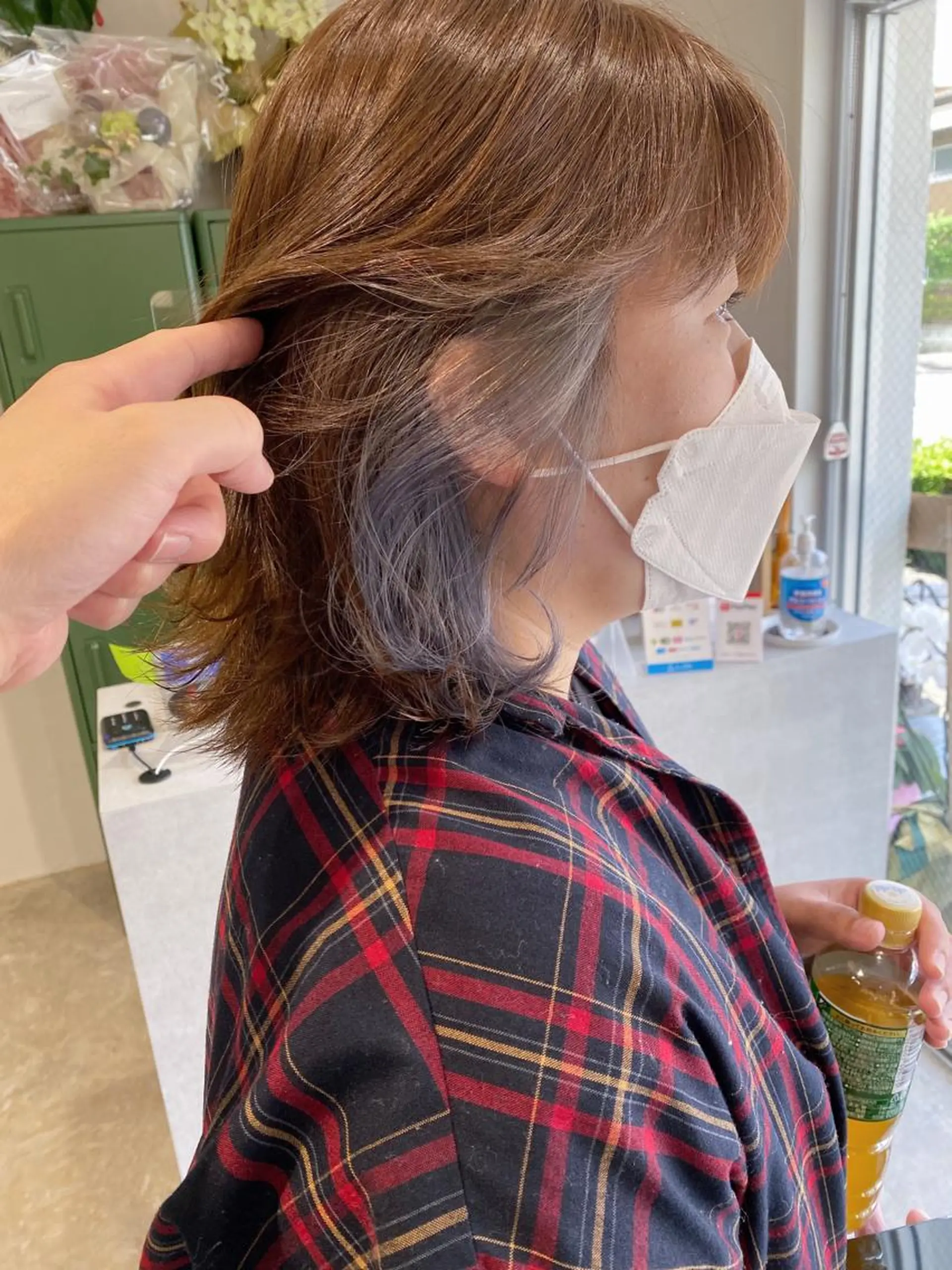 ミディアム Sabby氏川洸希 パーマのヘアスタイル