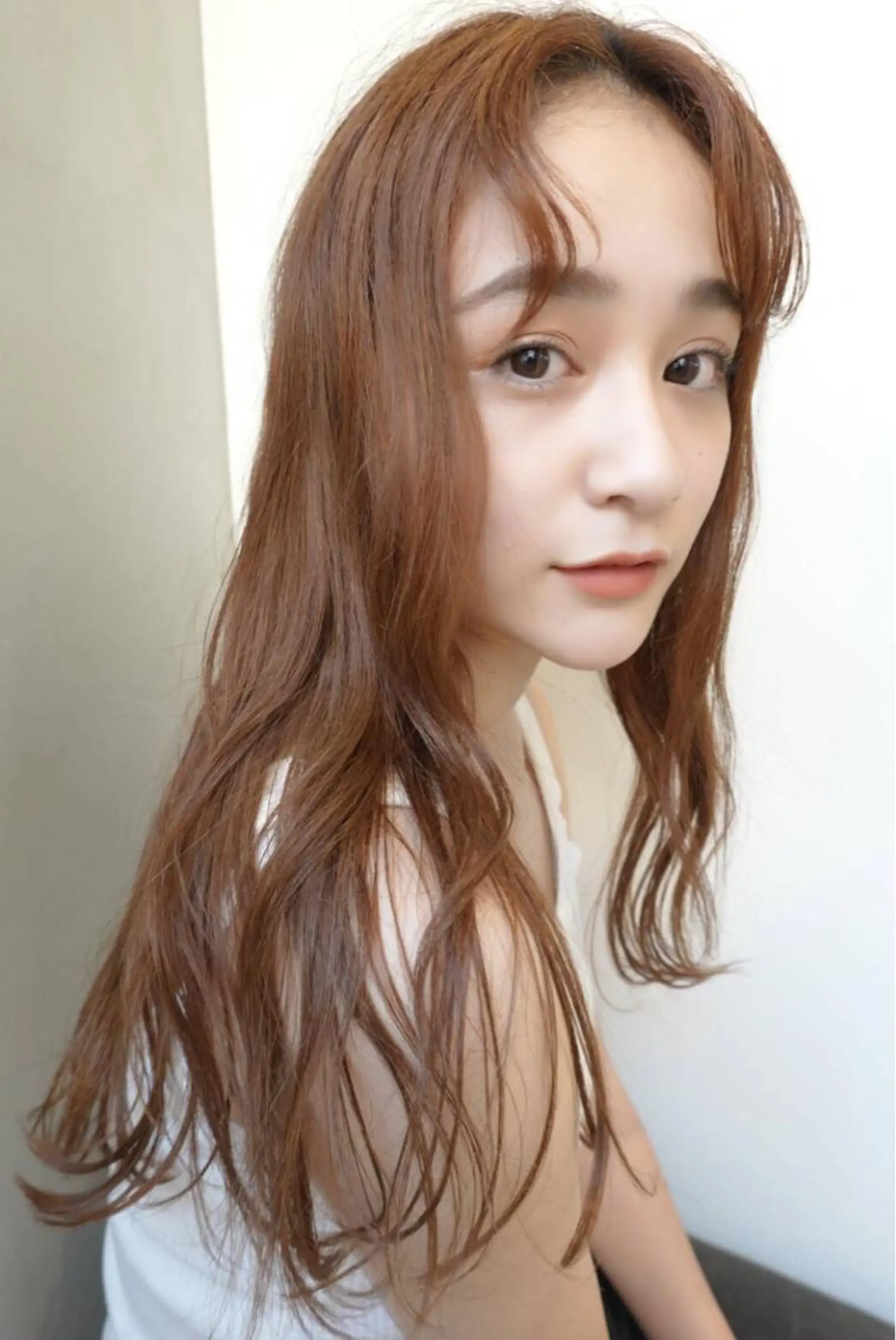 ロング カラー 遠藤 眞実のヘアスタイル