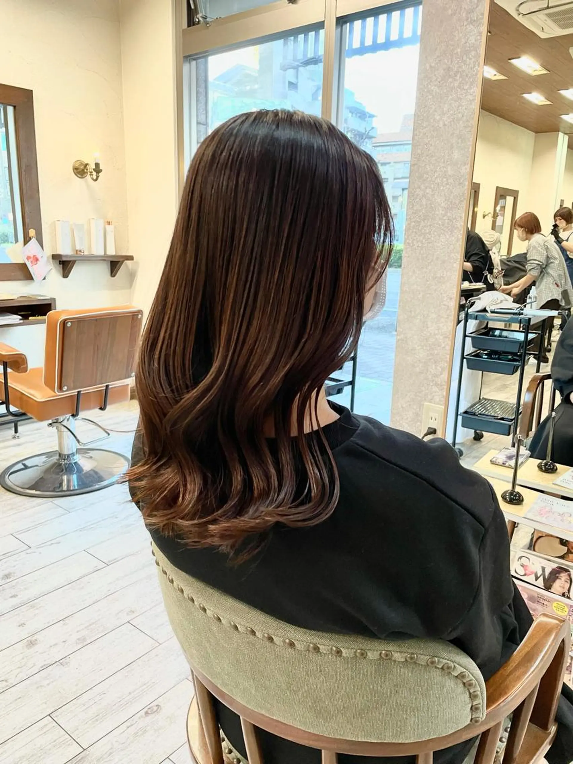 ロング ヘアアレンジ ヨシンモリ 韓国風ヘア 🫧ヒシダアキ taboo.i🫧のヘアスタイル