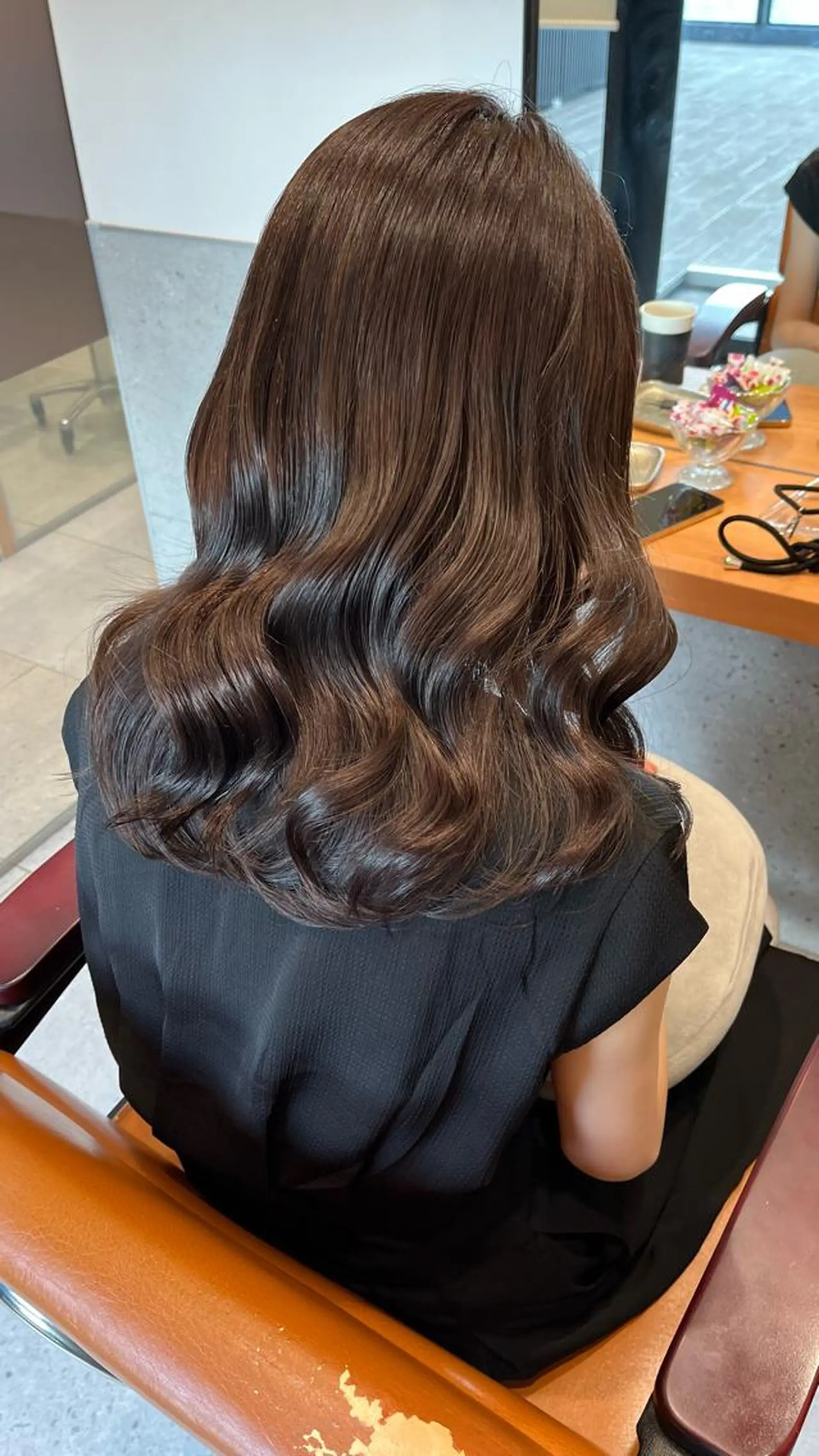 セミロング カラー カット ヘアカラー トリートメント 大人girly🛋️ 🤍yukakoのヘアスタイル