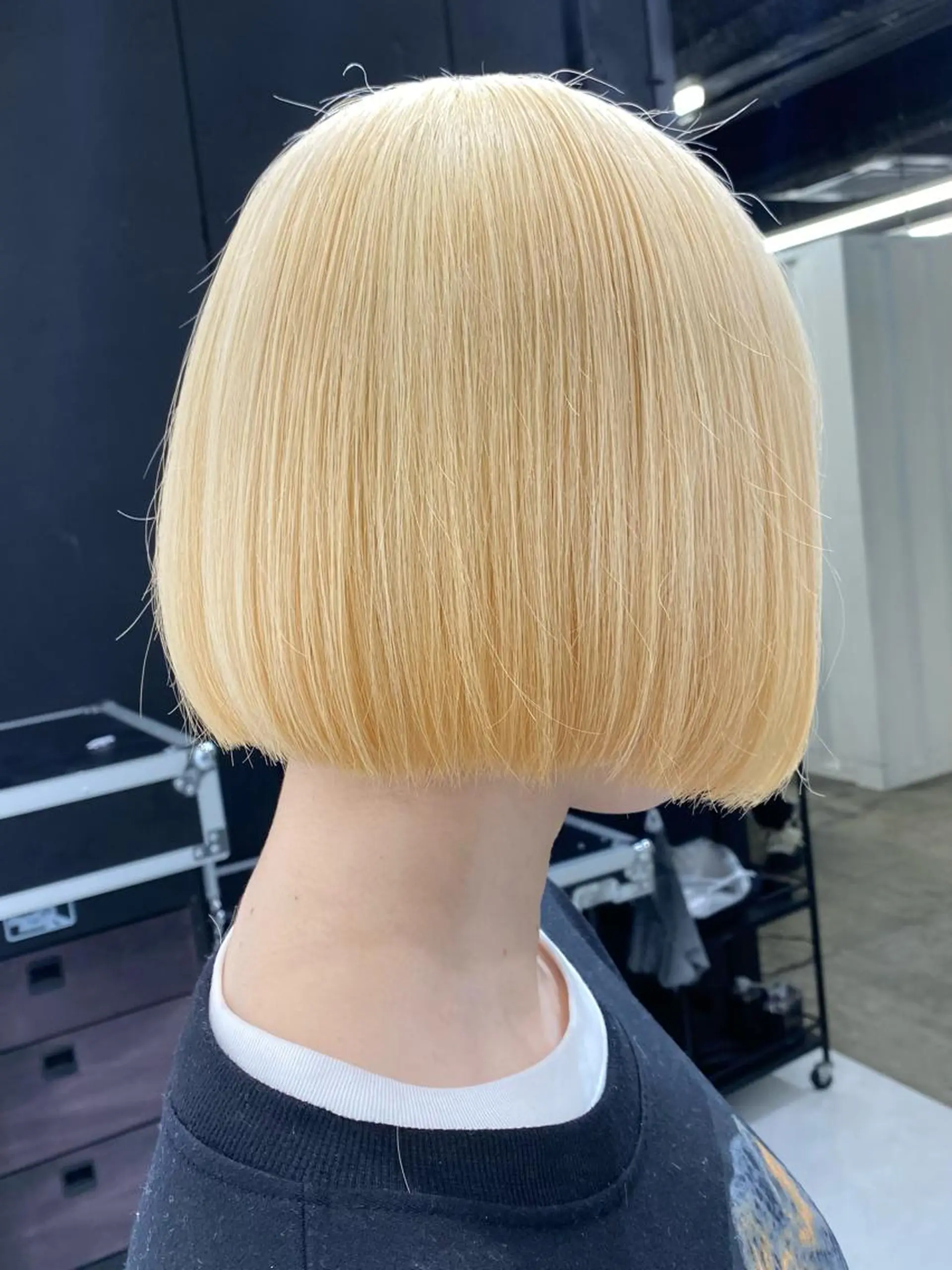 ショート カラー ブリーチ ハイトーンカラー ボブ カット ヘアカラー ［似合わせヘア］ ✂︎OGURO✂︎のヘアスタイル