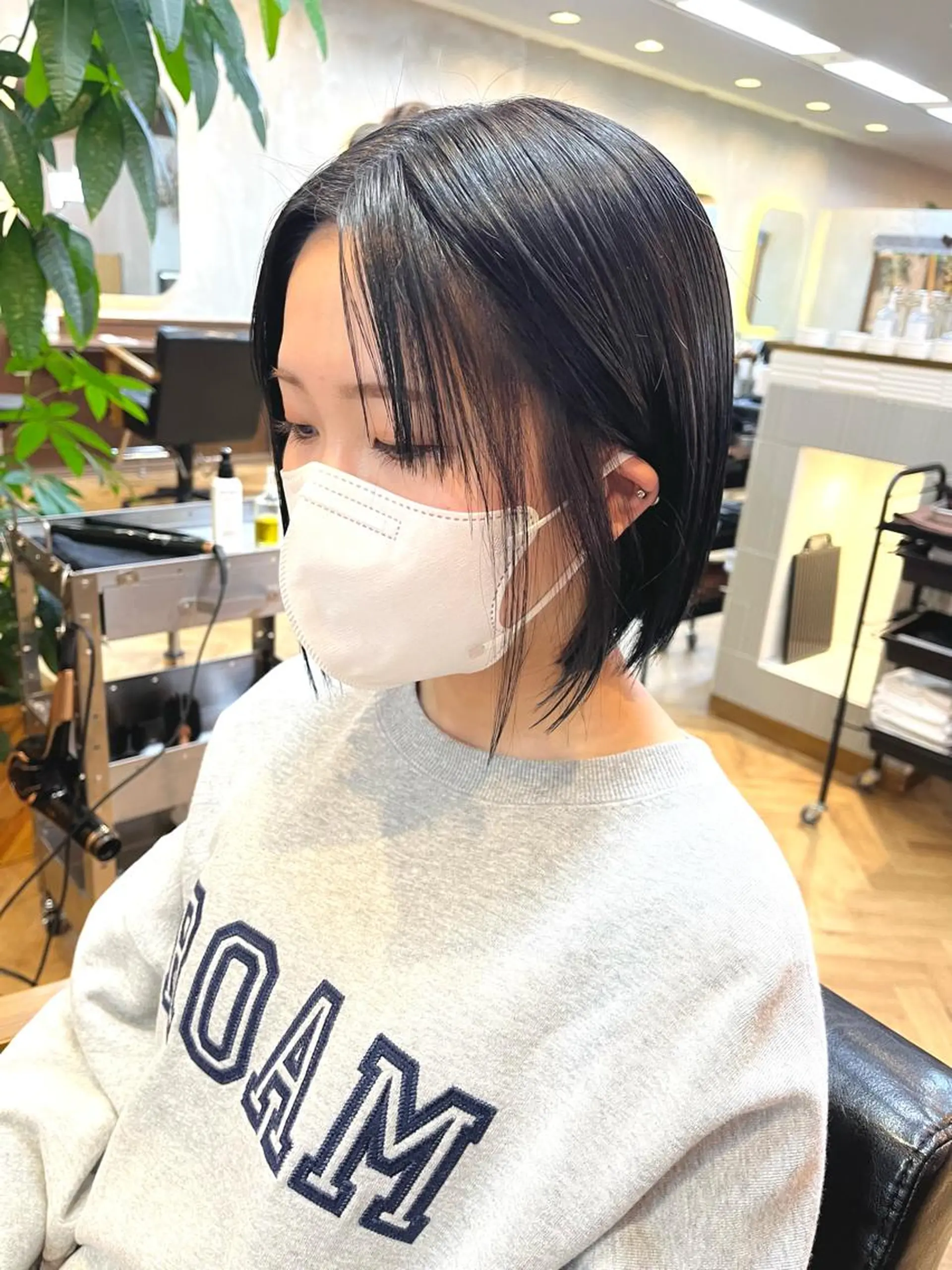 ミディアム ena/ブリーチなし 透明感・レイヤー🎀のヘアスタイル