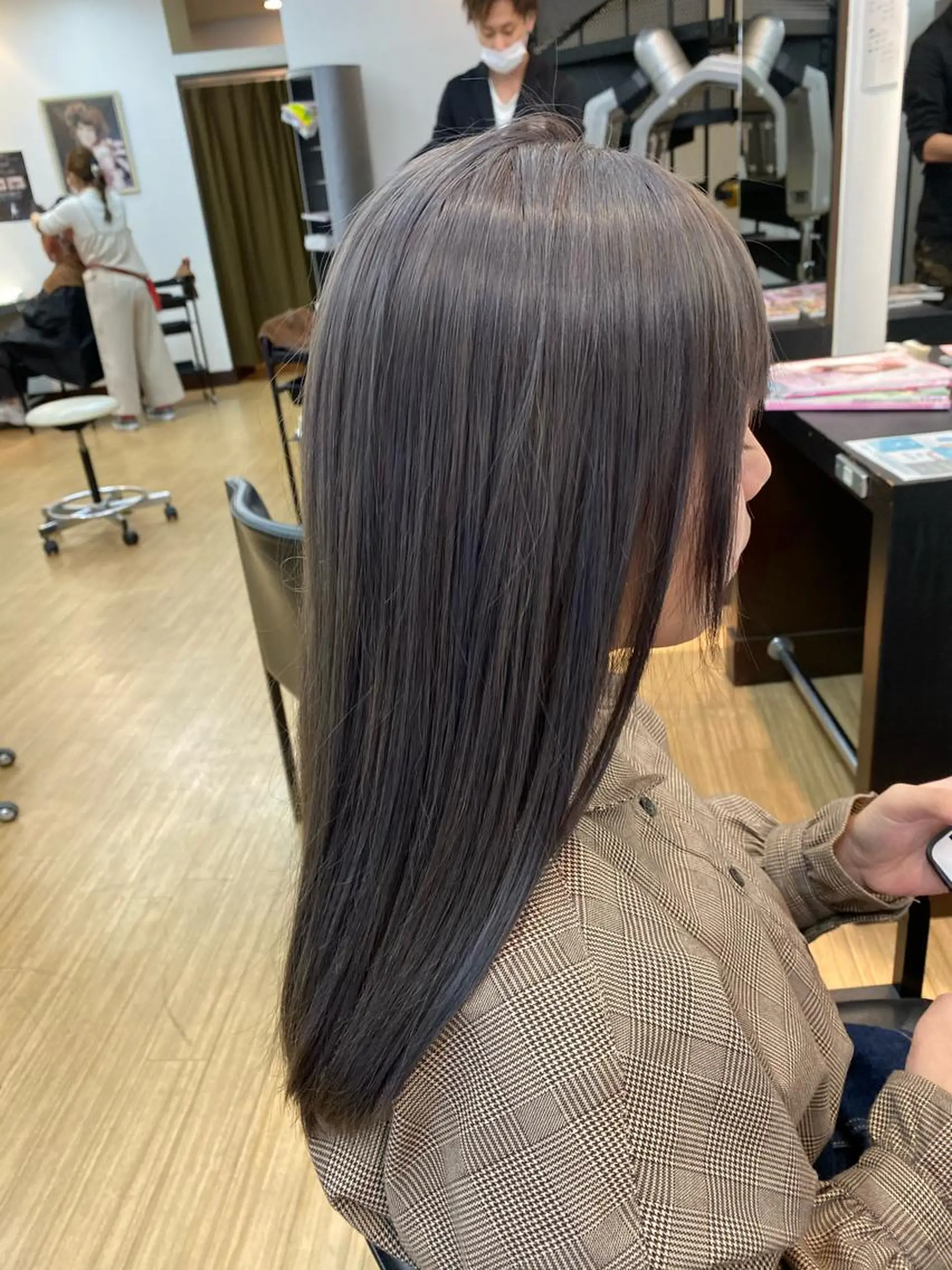 ロング カット ヘアカラー トリートメント 藏本 剛史のヘアスタイル