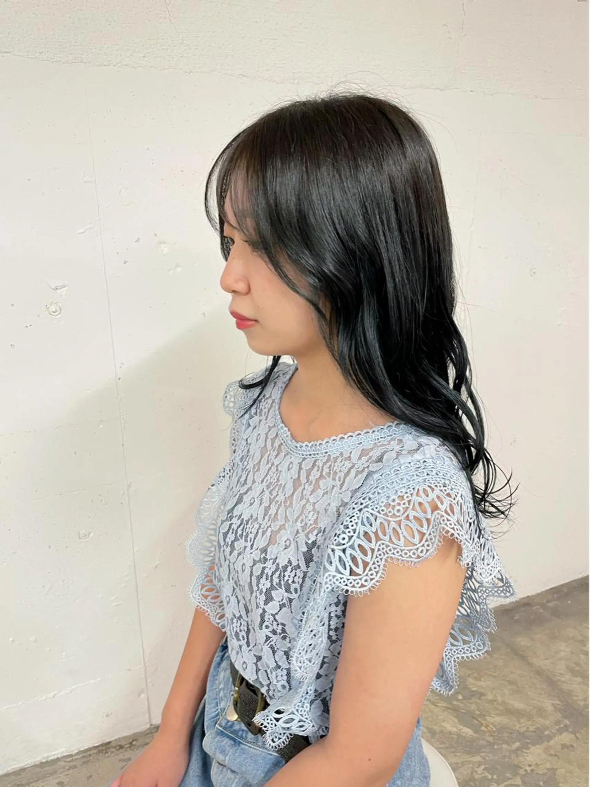 カラー 廣元 早紀のヘアスタイル