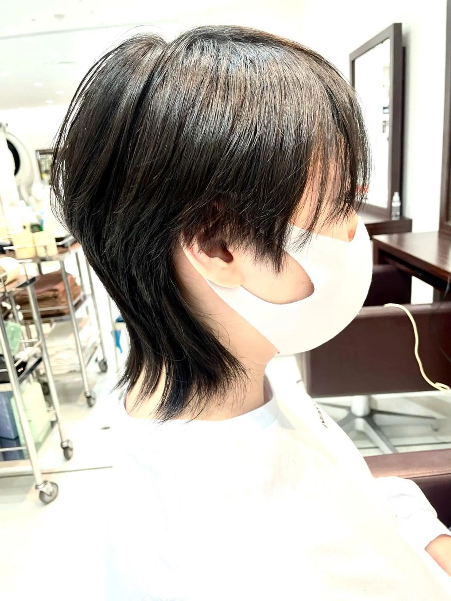 ショート メンズ メンズウルフカット ウルフカット 【千葉駅南口歩1分】 MAKAのヘアスタイル