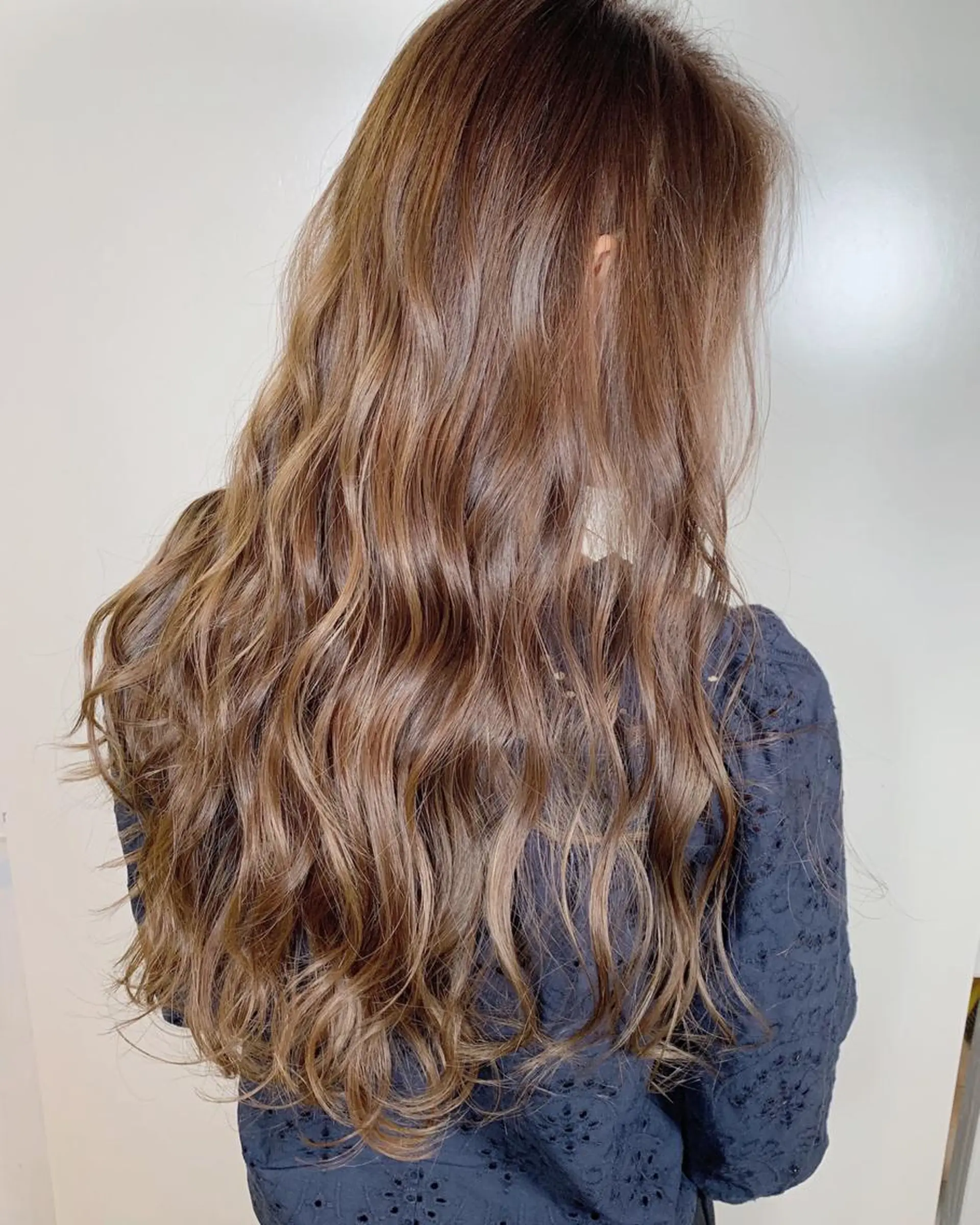 ロング カラー カット ヘアカラー トリートメント 樫原裕二/レイヤー カット/透明感カラーのヘアスタイル