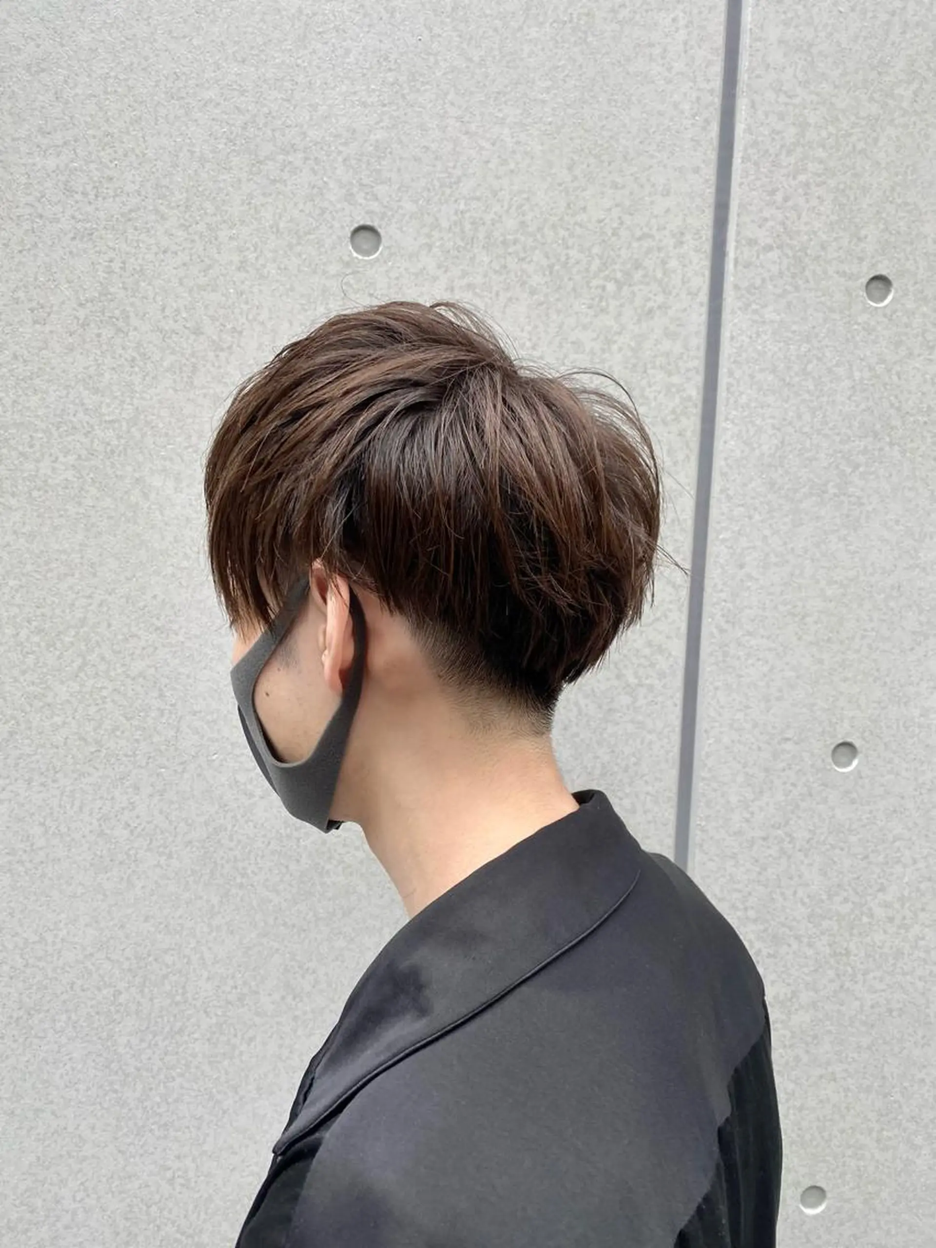 ショート カラー メンズ マッシュ ショートヘア カット ヘアカラー トリートメント KEN KENのヘアスタイル