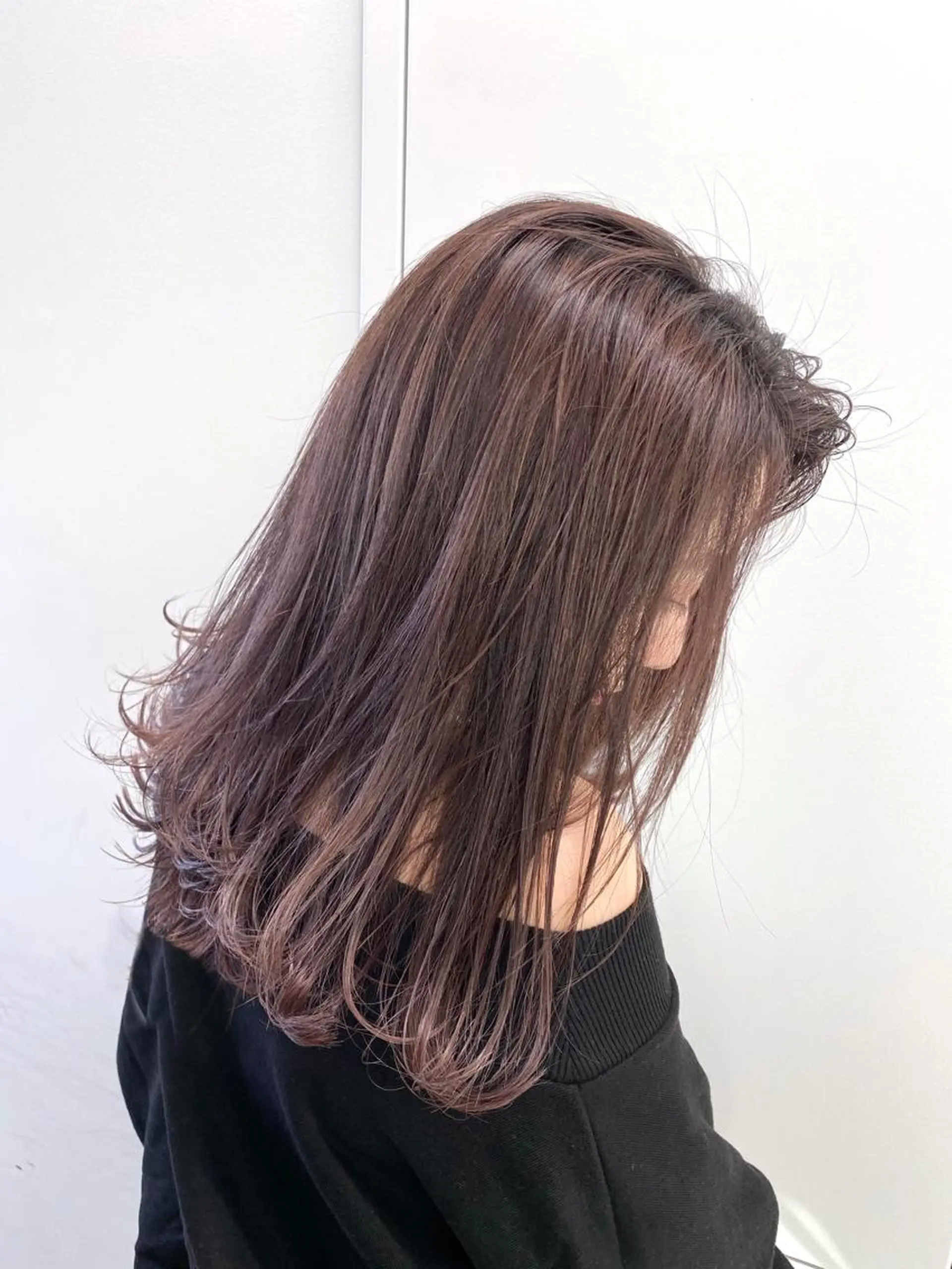 ミディアム カラー momo所属・メンズヘアメイク 🩵Mayuki🩵のヘアスタイル