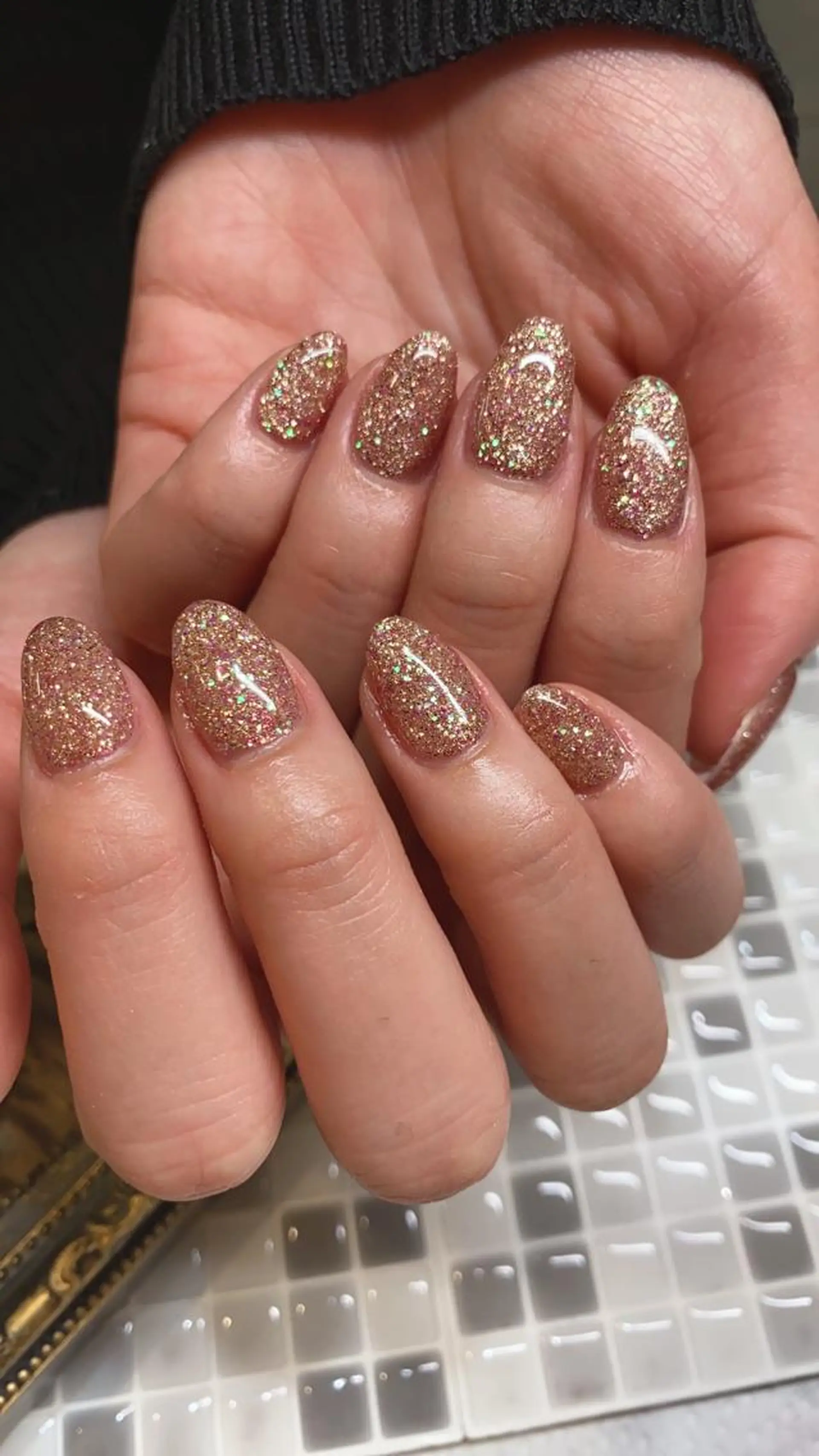 ネイル ラメ(グリッター) nailist yuiのネイルデザイン