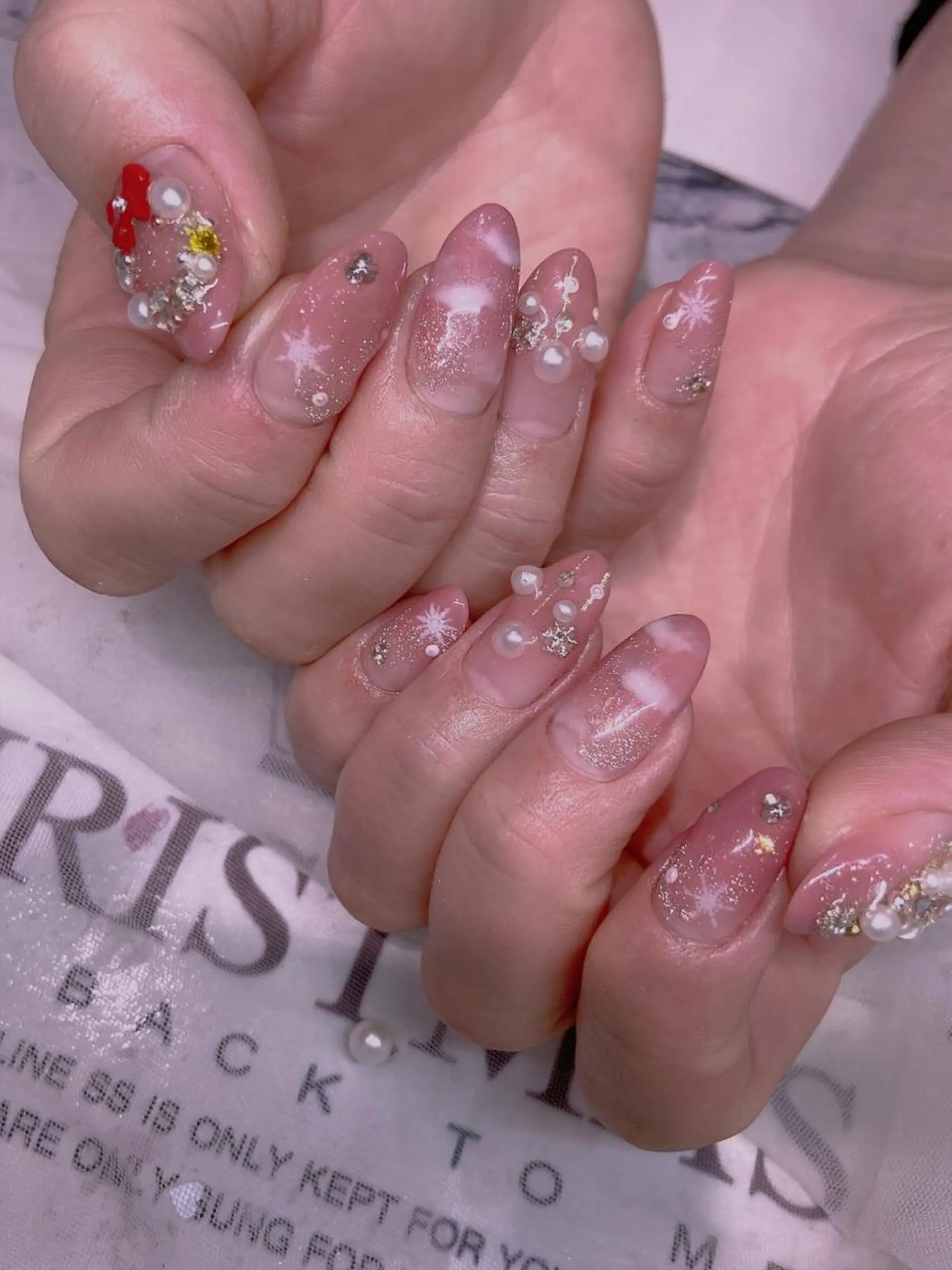 ネイル 長さだし専門店 M2　rikaのネイルデザイン