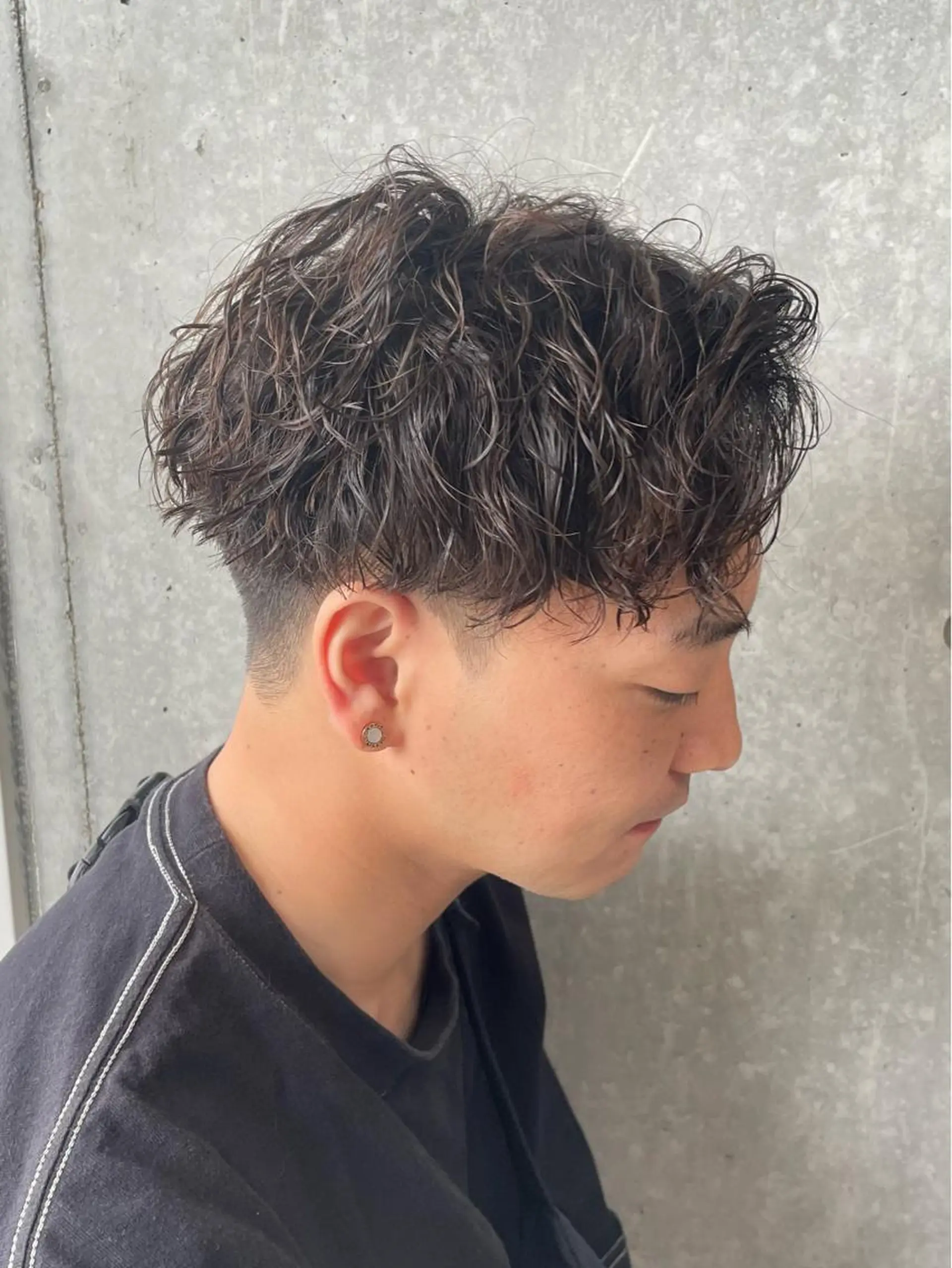 パーマ メンズ メンズモテパーマ💙 fuwaのヘアスタイル