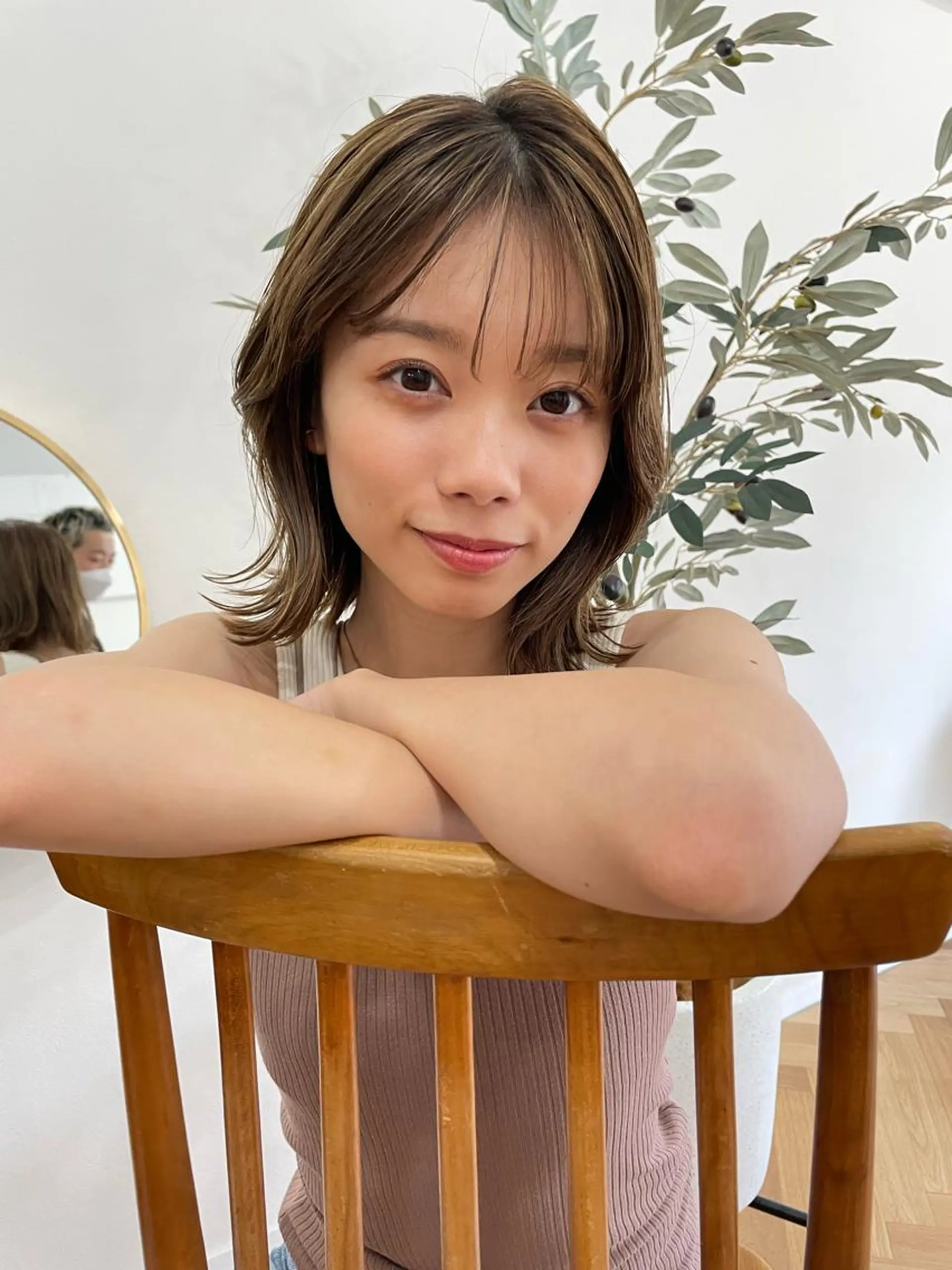 ミディアム カラー Home by solo所属・まつ毛パーマ🐏 NANAMIのマツエク・マツパデザイン